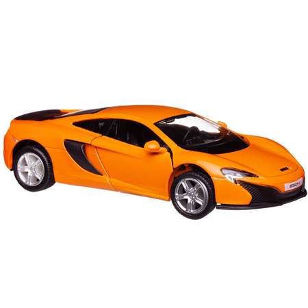 Машина металлическая Uni-Fortune McLaren 650S инерционная цвет оранжевый двери открываются