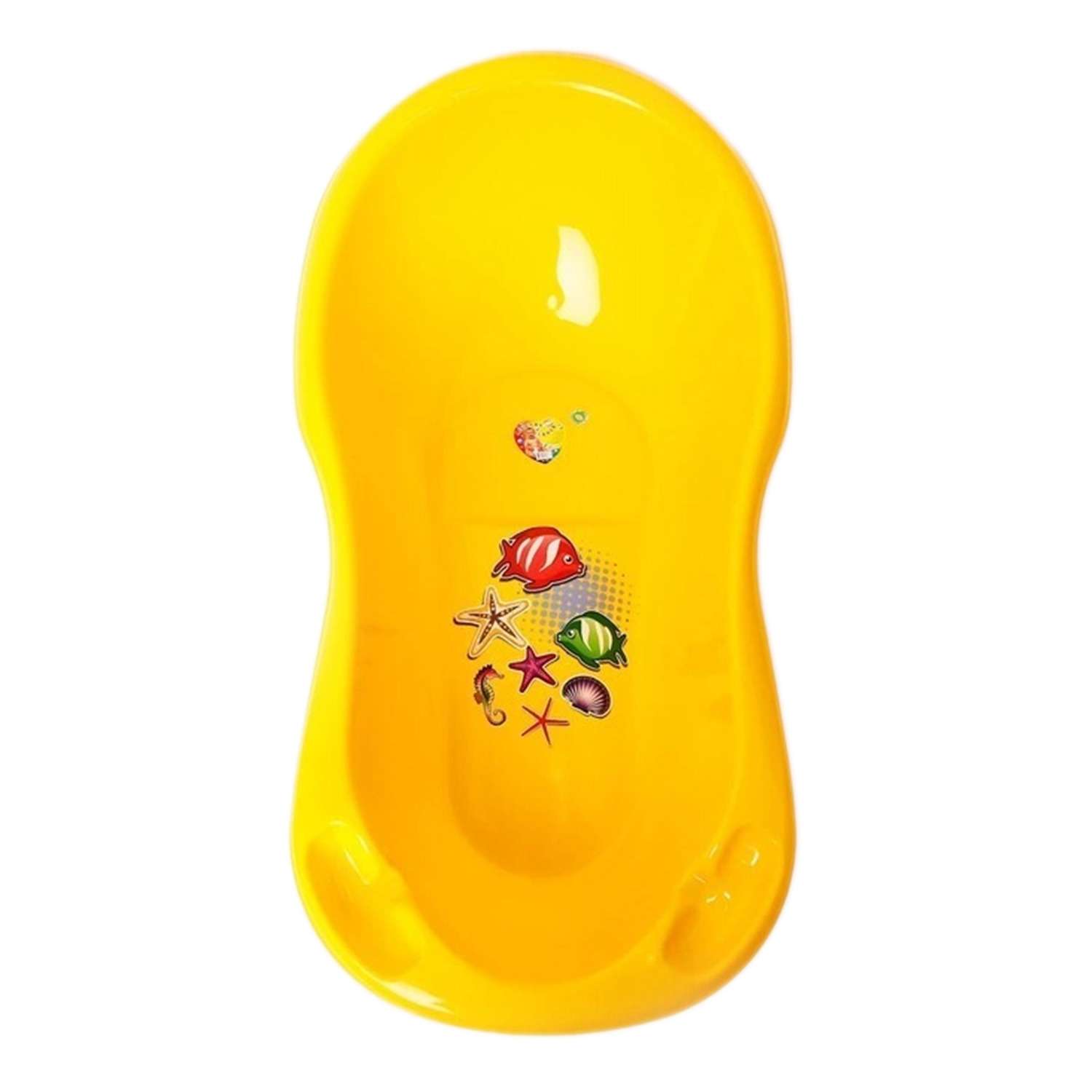 Ванна elfplast для купания детская желтый - фото 1