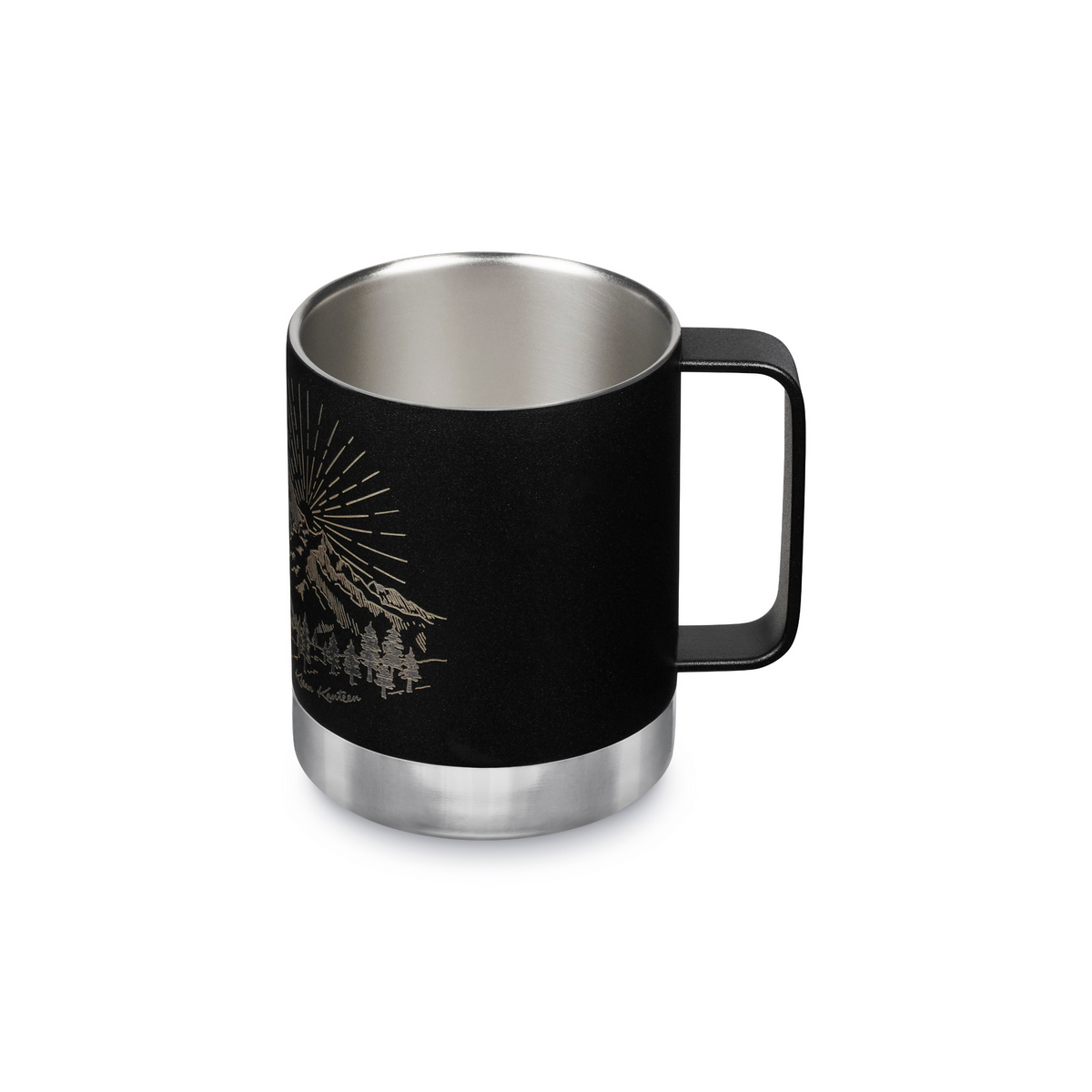 Термокружка Klean Kanteen Camp Mug 12oz Mountain Black 355 мл - фото 5