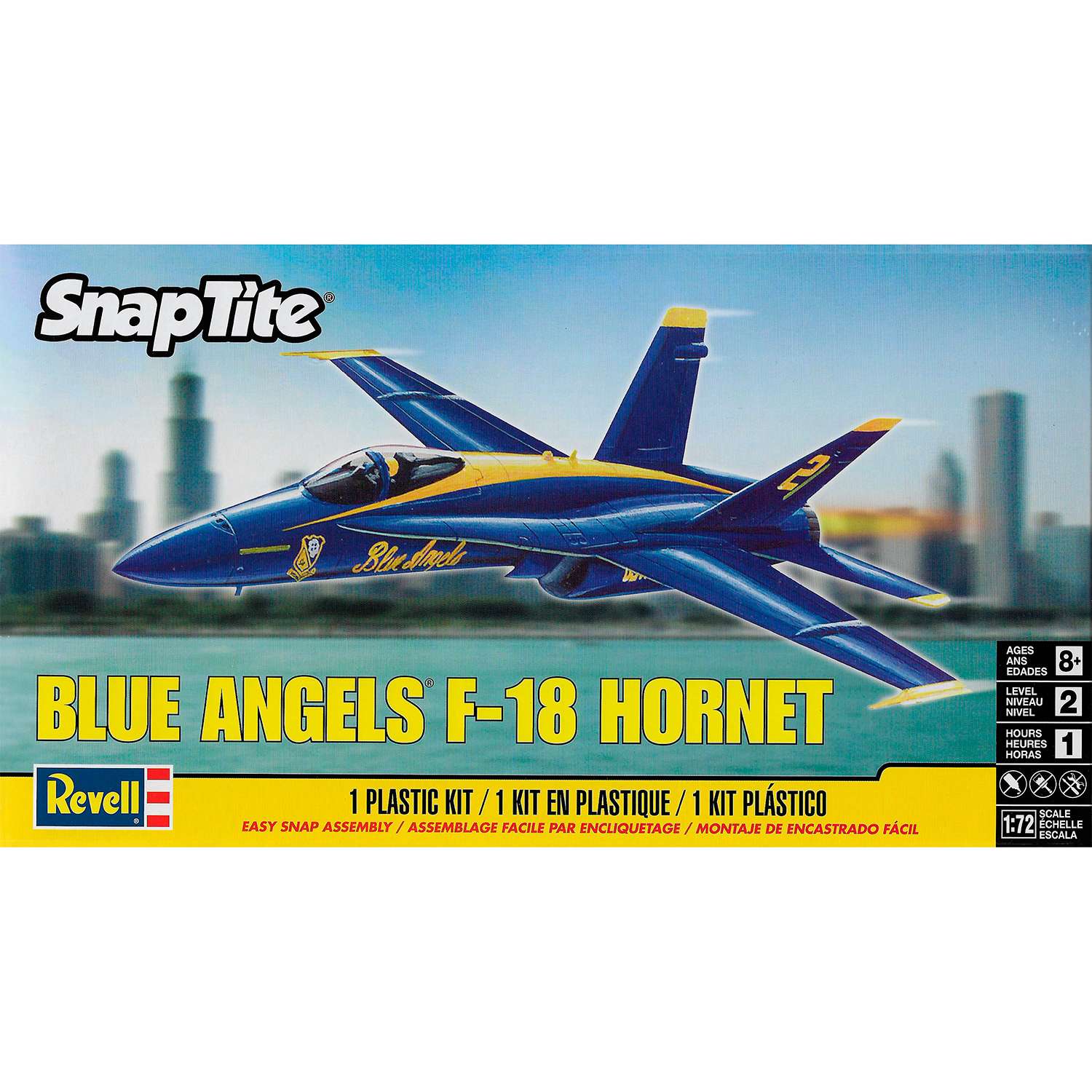 Сборная модель Revell Самолет Хорнет F-18 Голубые ангелы 11185 - фото 2