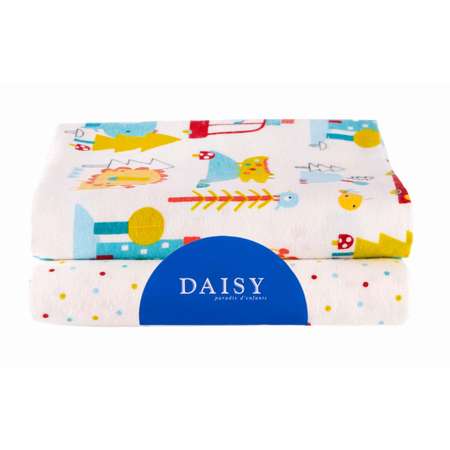 Пеленка Daisy Фланель 2шт 75х120см Машинки