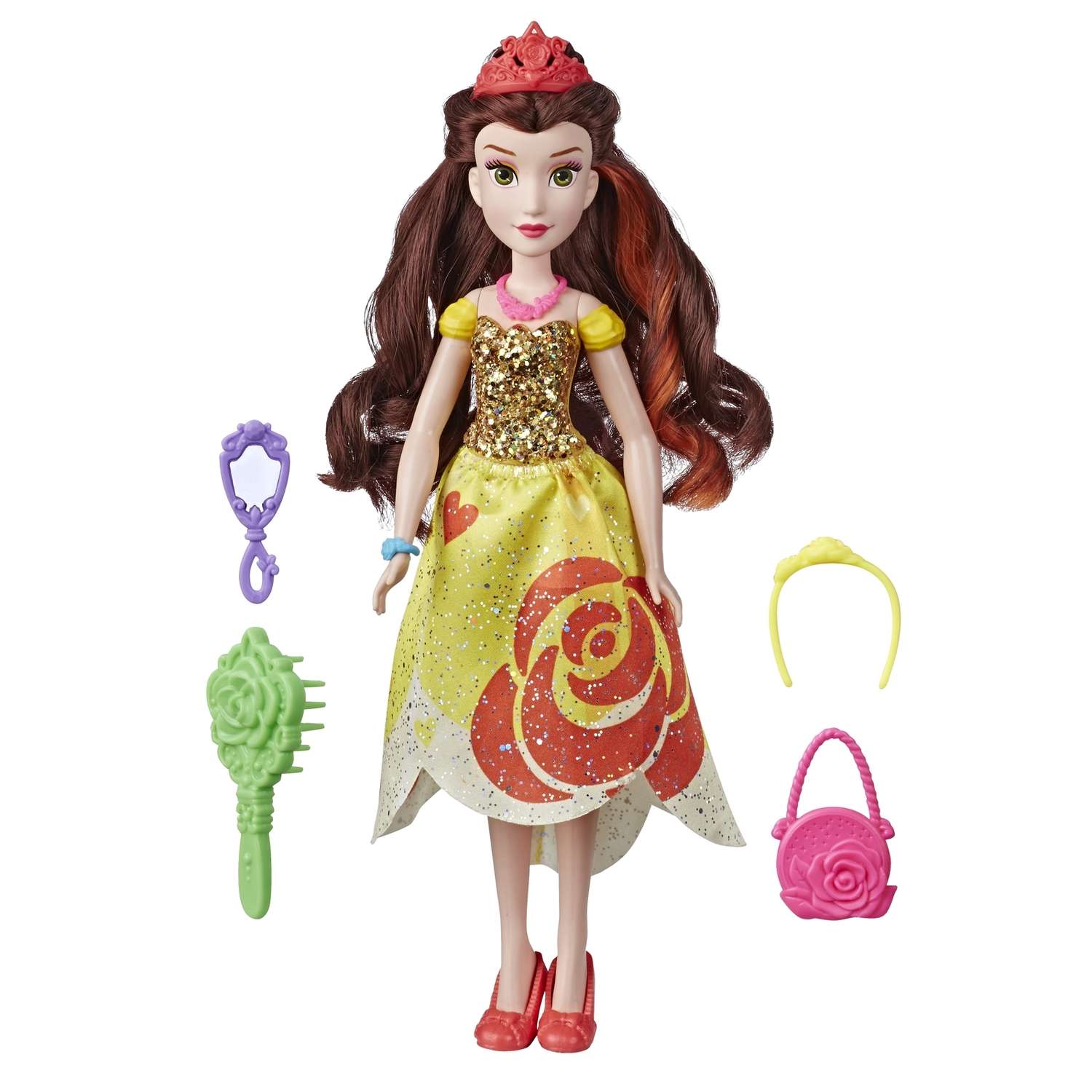 Игрушка Disney Princess Hasbro Бэлль с аксессуарами E6621EU6 E3048EU6 - фото 1