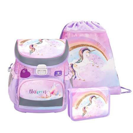 Школьный ранец BELMIL Mini-Fit UNICORN с наполнением серия 405-33-P03-SET