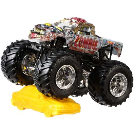 Машина Hot Wheels Monster Jam 1:64 Creatures Зомби FLX49