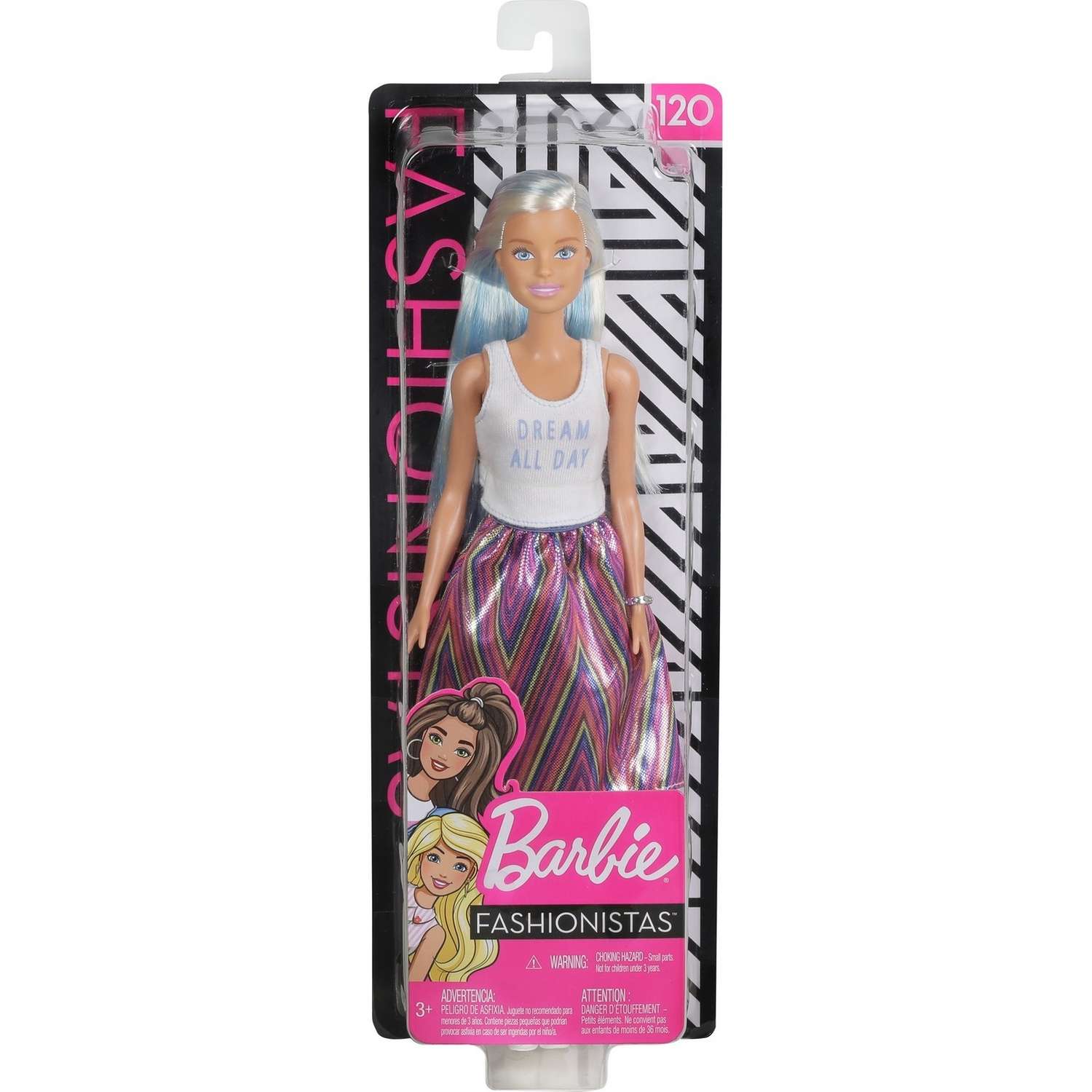 Кукла Barbie Игра с модой 120 Мечтательное настроение FXL53 FBR37 - фото 2