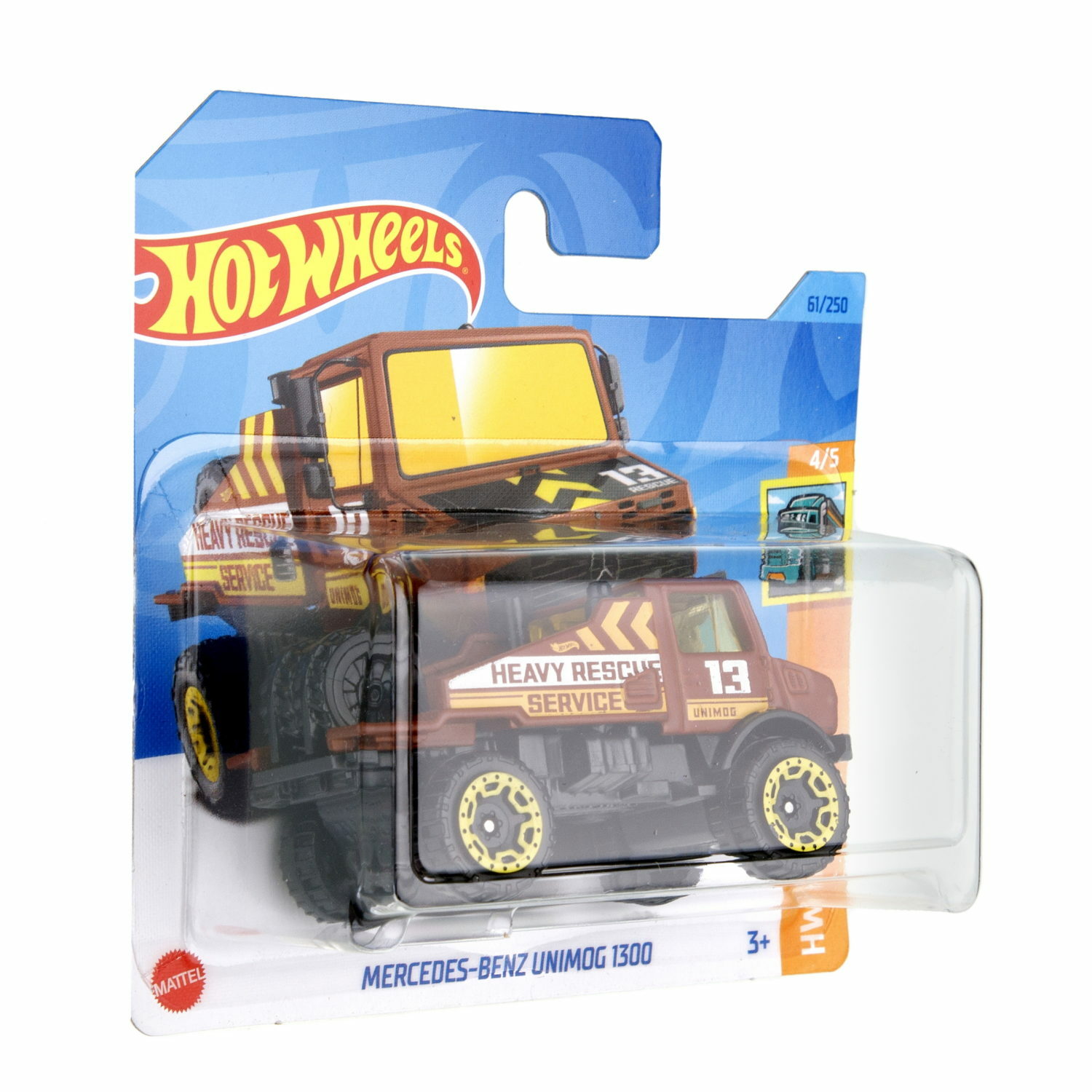 Автомобиль Hot Wheels Mercedes без механизмов 5785-9 - фото 7