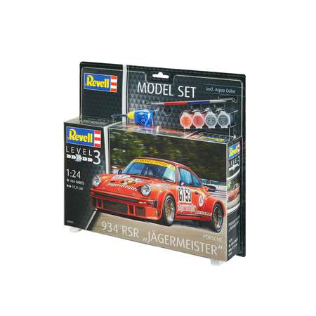 Сборная модель Revell Автомобиль Porsche 934 RSR Jägermeister