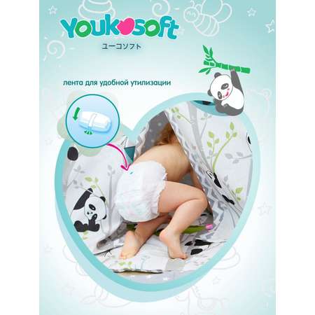 Подгузники-трусики Youkosoft Комплект День и Ночь XL 12-17кг 34 и 34 шт