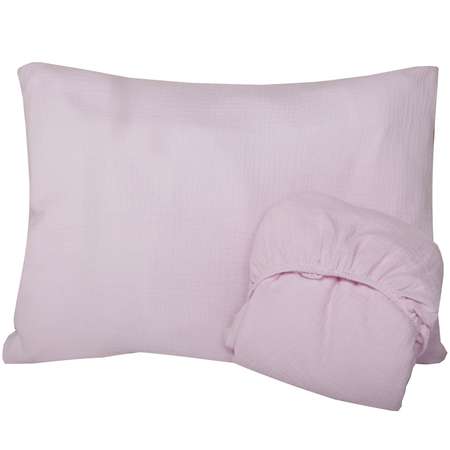 Комплект постельного белья BabyEdel 2 предмета Розовый 10058