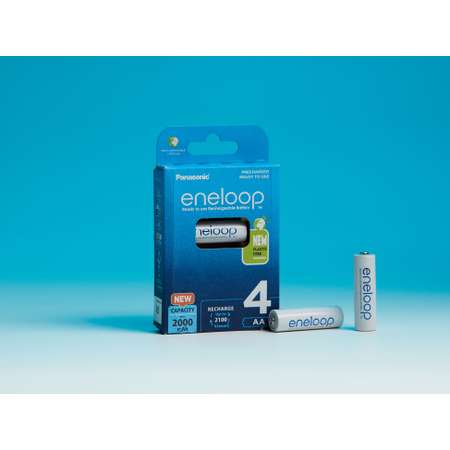 Aккумуляторы PANASONIC Eneloop AA 2000mAh 4шт (BK-3MCDE/4BE)