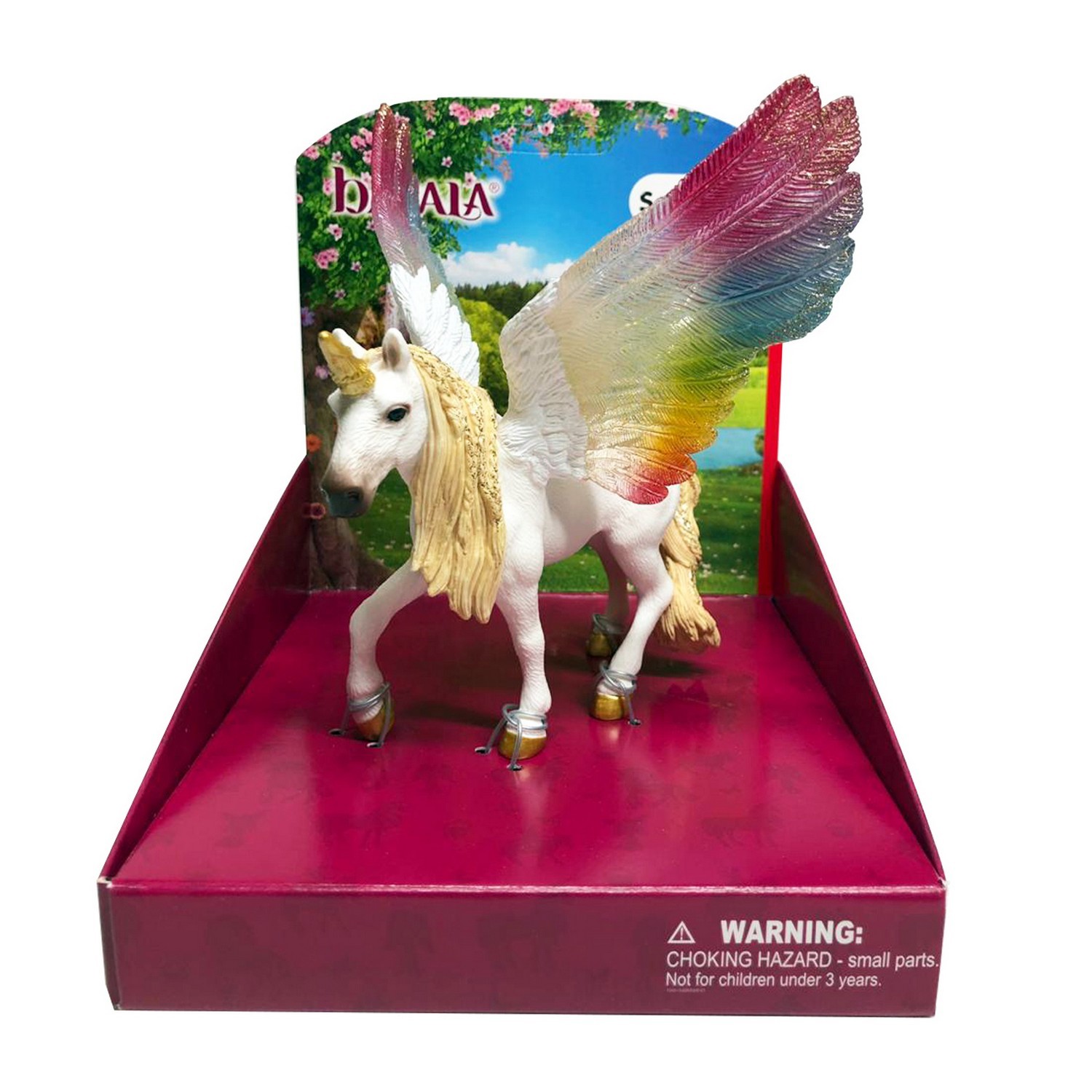 Фигурка SCHLEICH Крылатый радужный единорог 70576 купить по цене 1399 ₽ в  интернет-магазине Детский мир