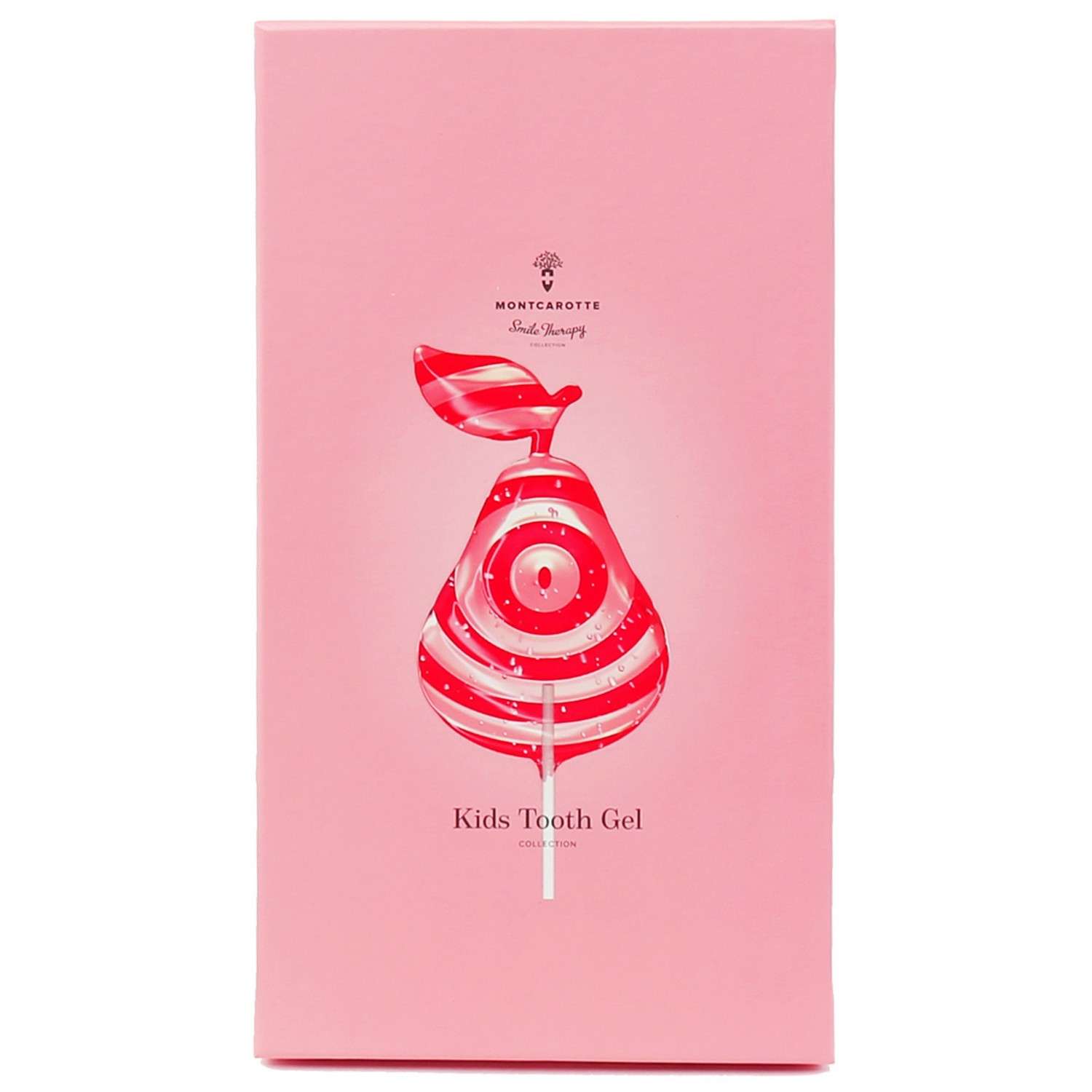 Подарочный набор Montcarotte гелеобразная зубная паста Розовая Груша + Зубная щетка Розовая - фото 4