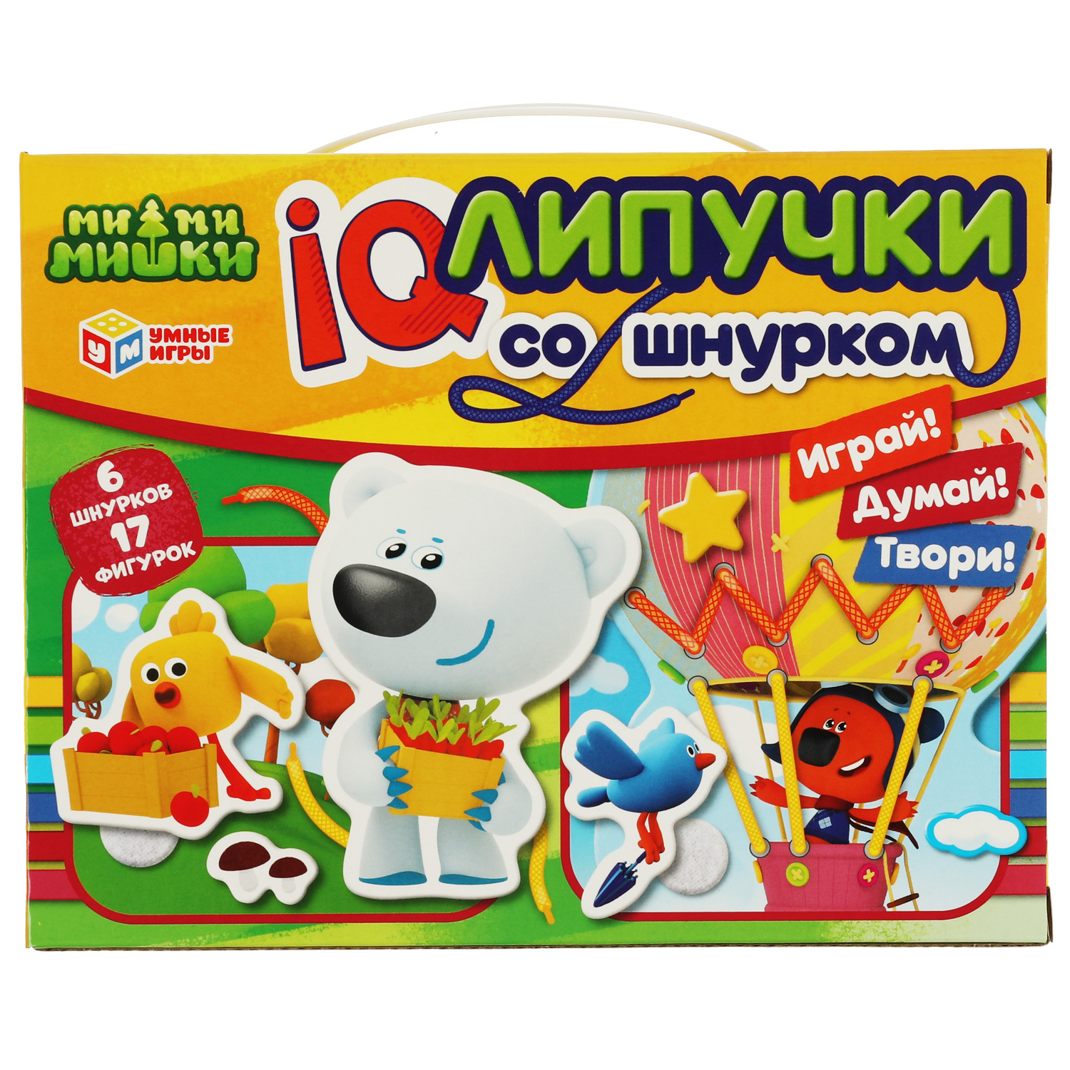 Настольная игра Умные игры Ми-ми-мишки IQ-липучки - фото 1