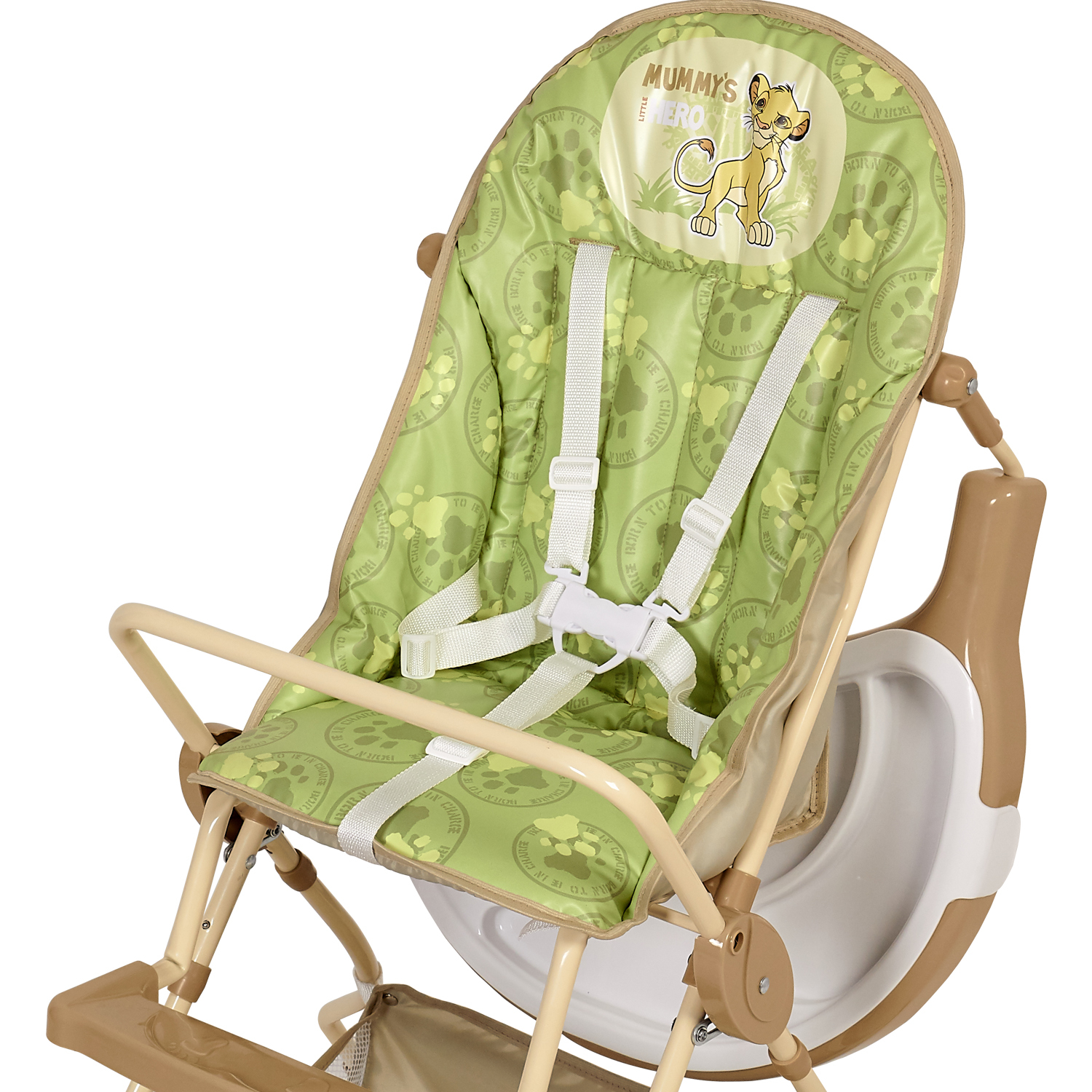 Стульчик для кормления Polini kids Disney baby 252 Король Лев Макиато - фото 12