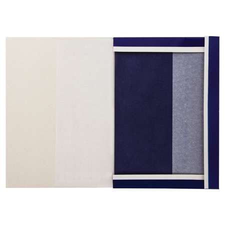 Бумага копировальная Brauberg синяя А4 50 листов Art Classic