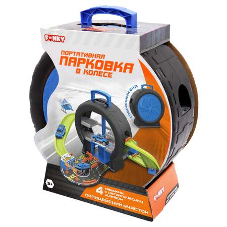 Набор игровой Funky Toys Полицейский участок трек FT0512794