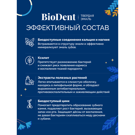 Биодент BIODENT твердая эмаль