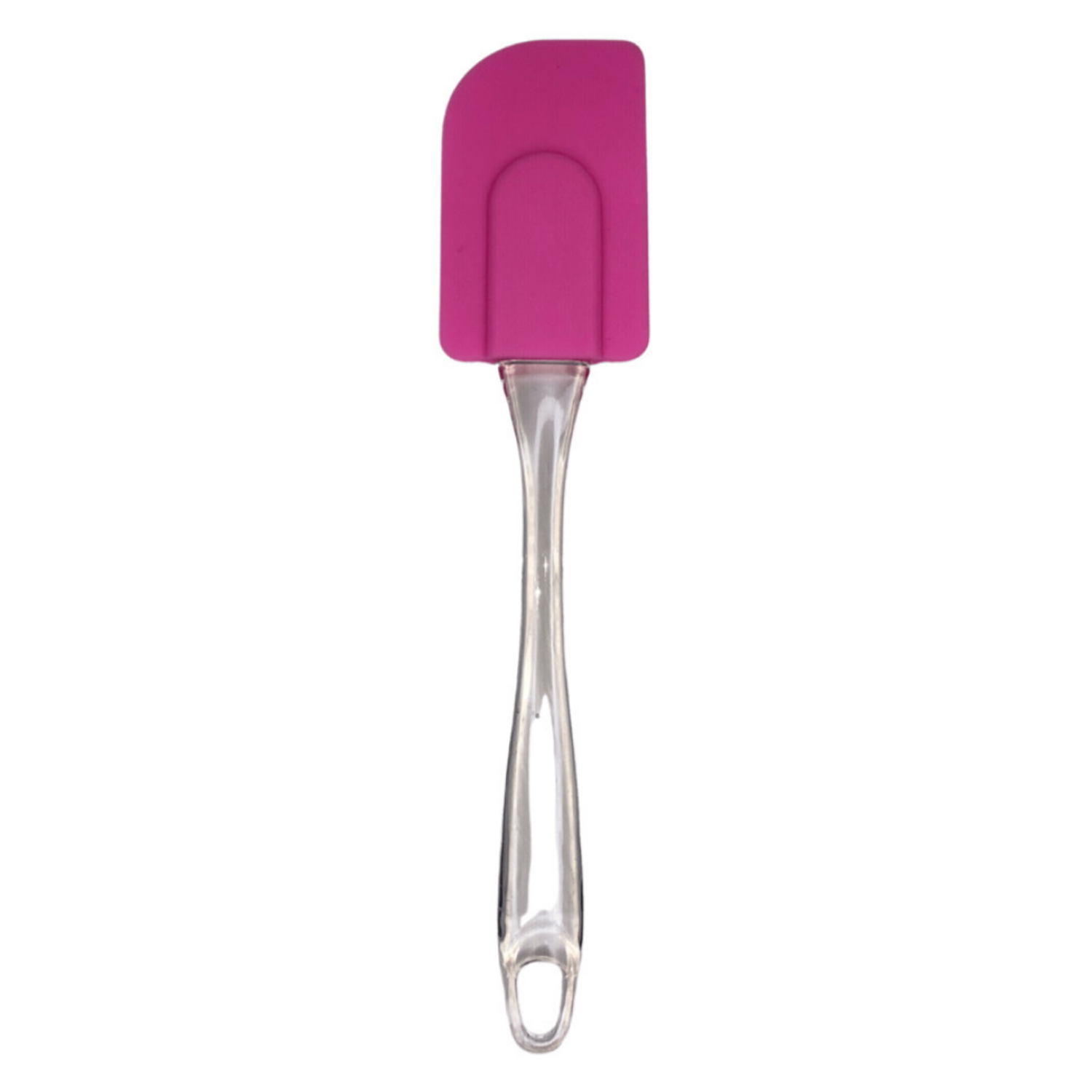 лопатка кухонная силиконовая AiBer Розовая - фото 1