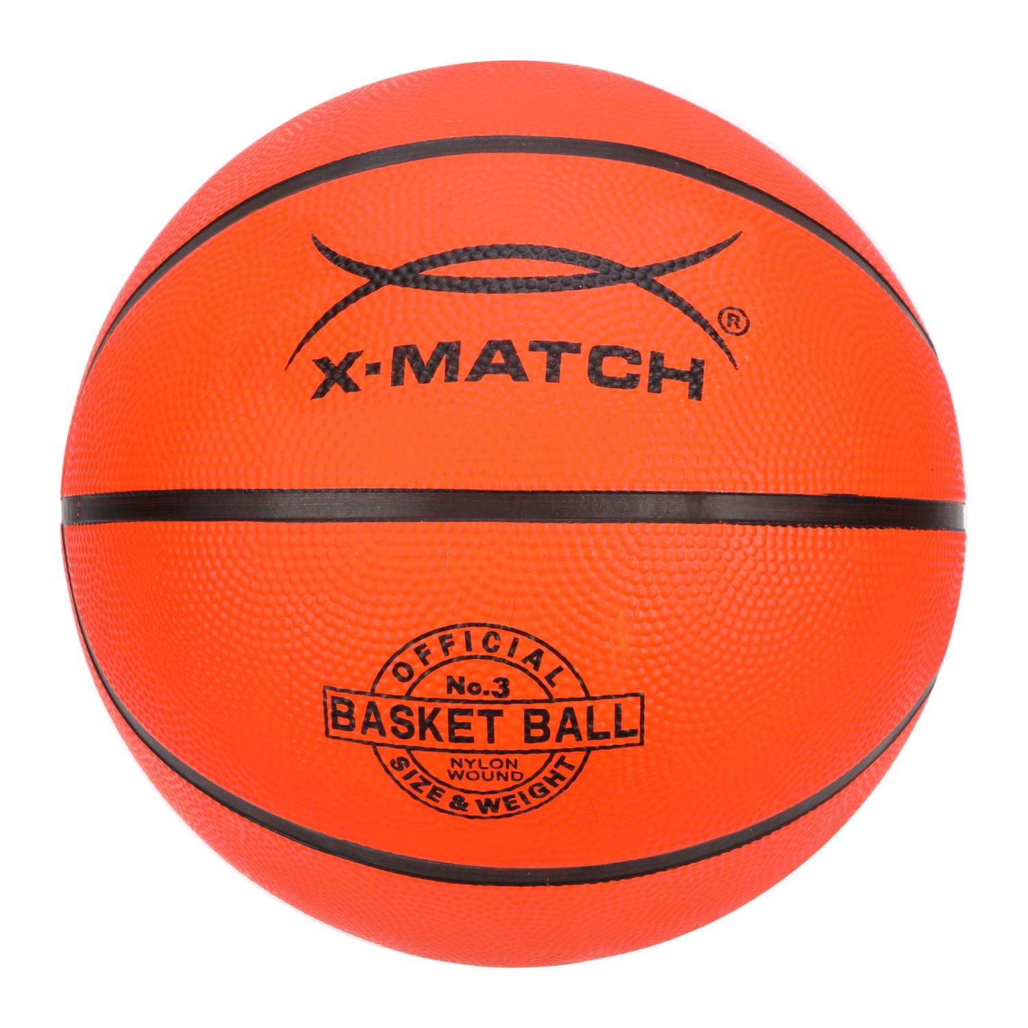 Мяч X-Match баскетбольный размер 3 - фото 1
