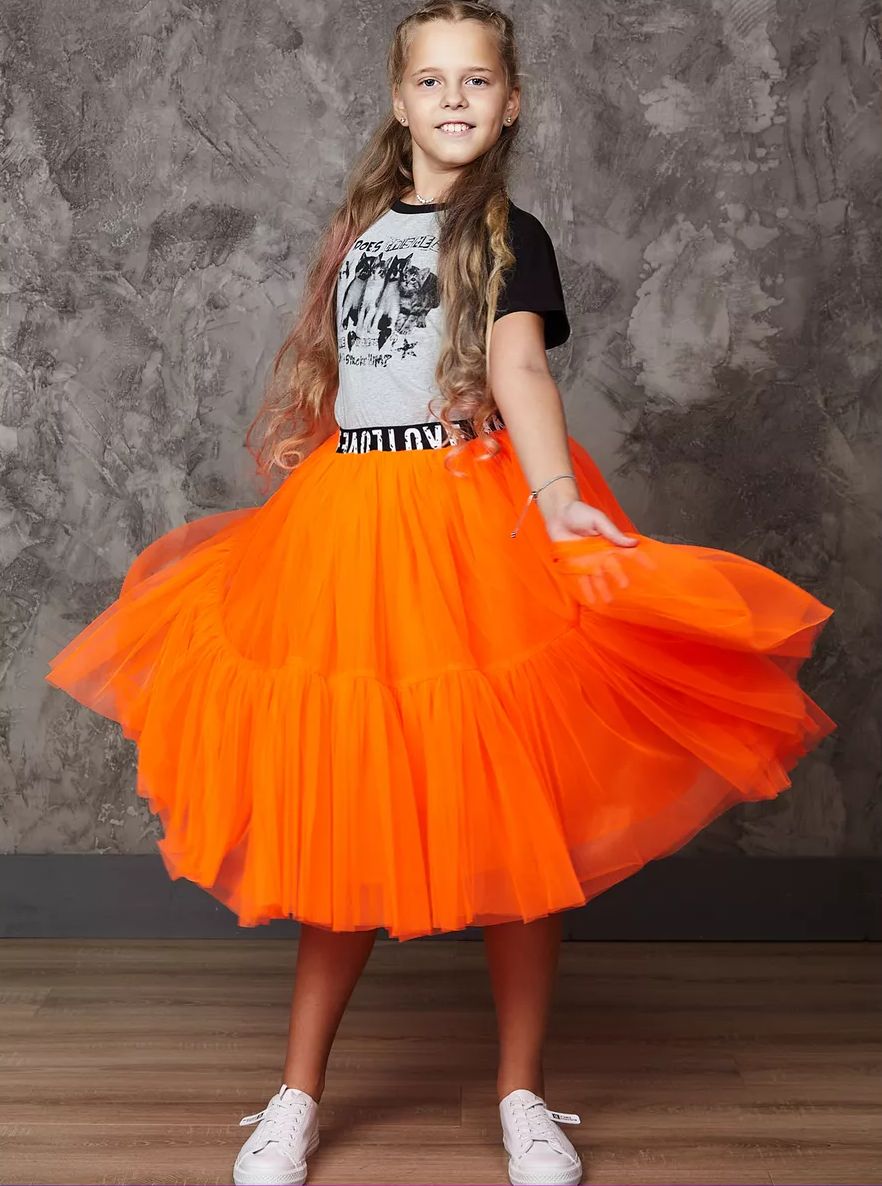 Юбка DALLINA Kids UD101 ORANGE - фото 1