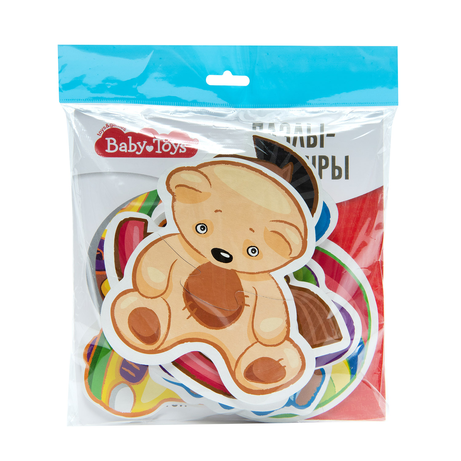 Пазл Baby Toys Крупные элементы Игрушки 02552 купить по цене 239 ₽ в  интернет-магазине Детский мир