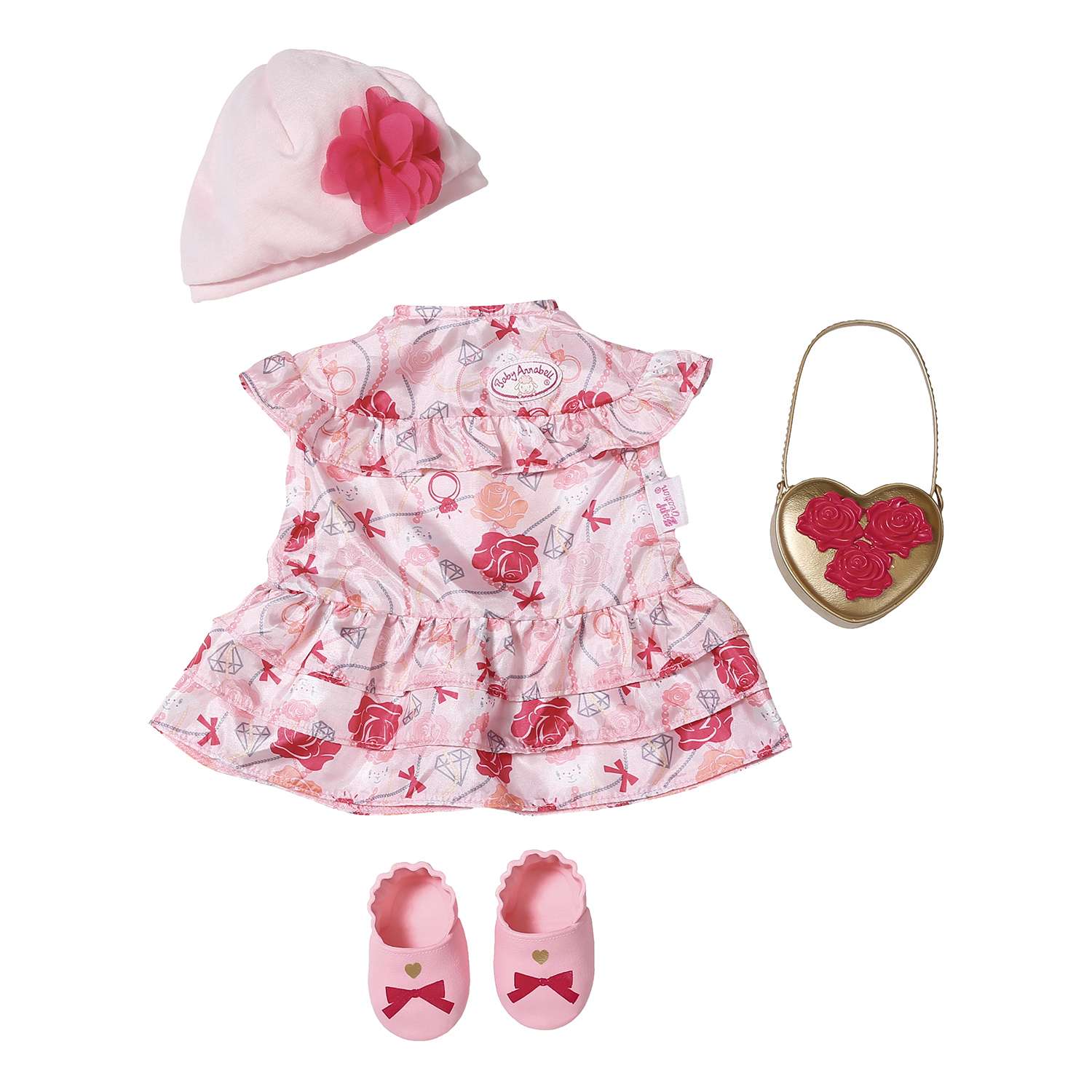 Одежда для кукол Zapf Creation Baby Annabell Цветочная коллекция Делюкс 702-031 702-031 - фото 1