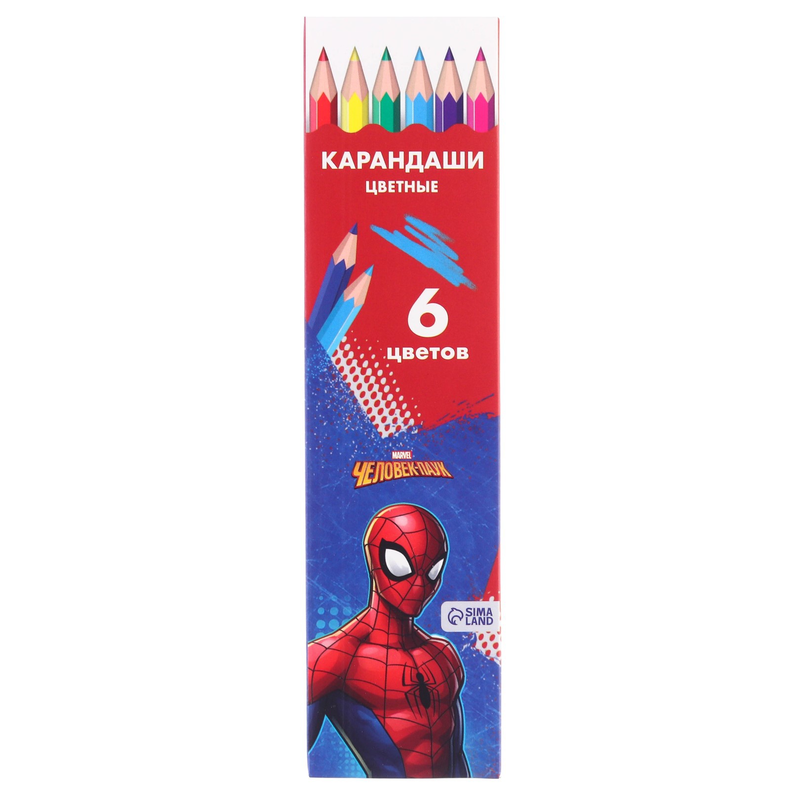 Набор первоклассника Marvel в папке Человек-паук 40 предметов - фото 55