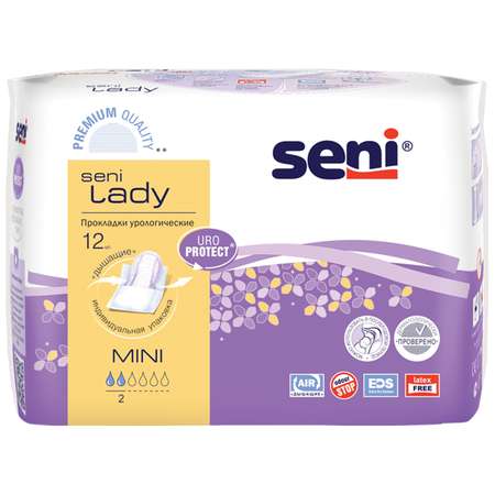 Прокладки урологические Seni Lady Mini 12шт