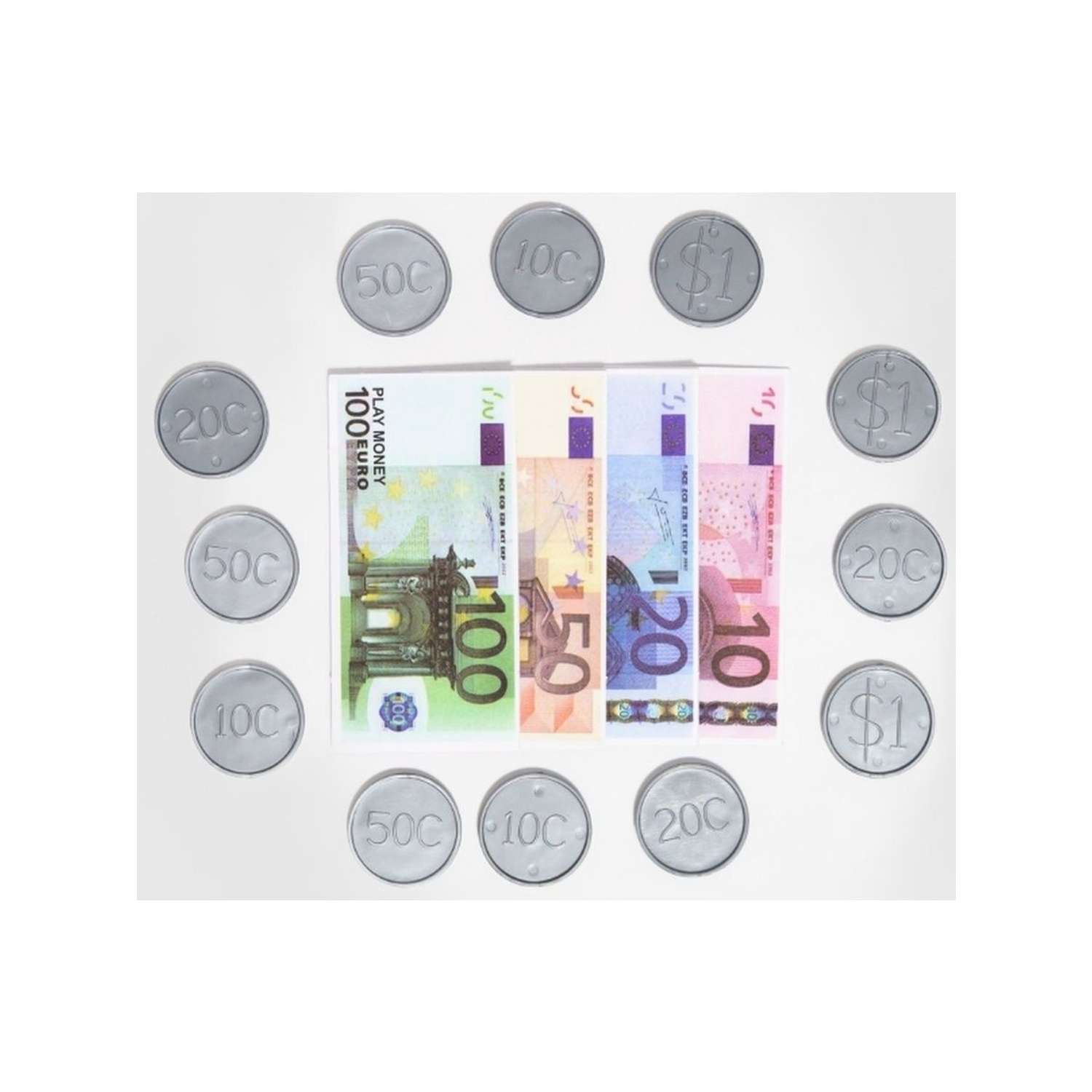 Денежный набор EstaBella С банкнотами и монетами Евро - фото 1