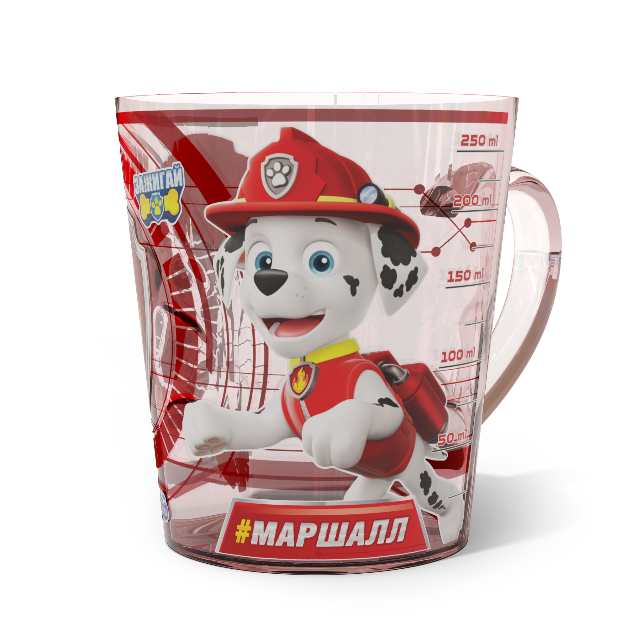 Детская кружка Multifab Paw patrol Щенячий патруль МАРШАЛЛ - фото 1