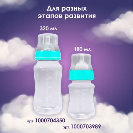 Соска KUNDER для бутылочек для кормления диаметр 5 см размер S (0+)