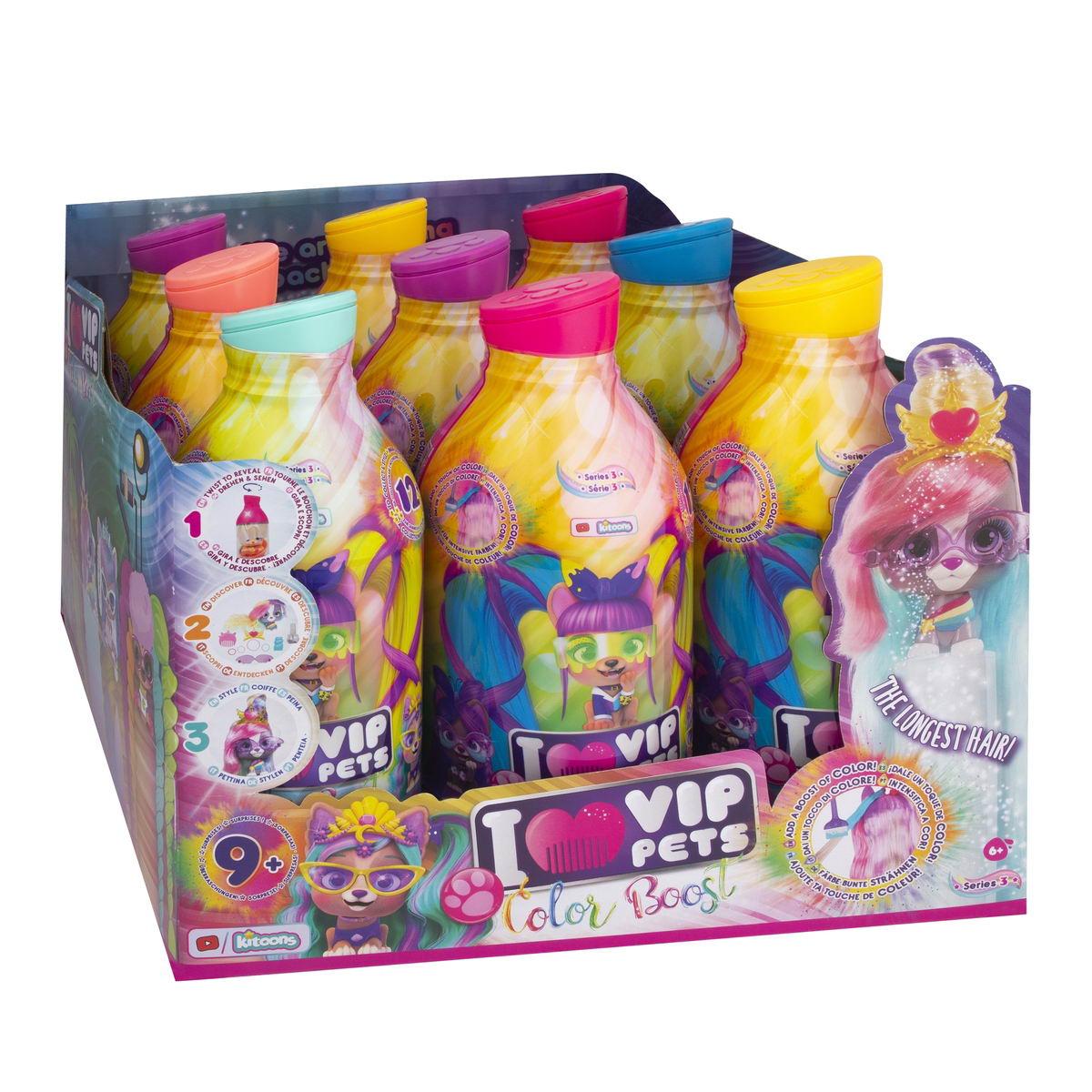 Фигурка VIP Pets COLOR BOOST IMC Toys Модные щенки 13 видов в коллекции - фото 2