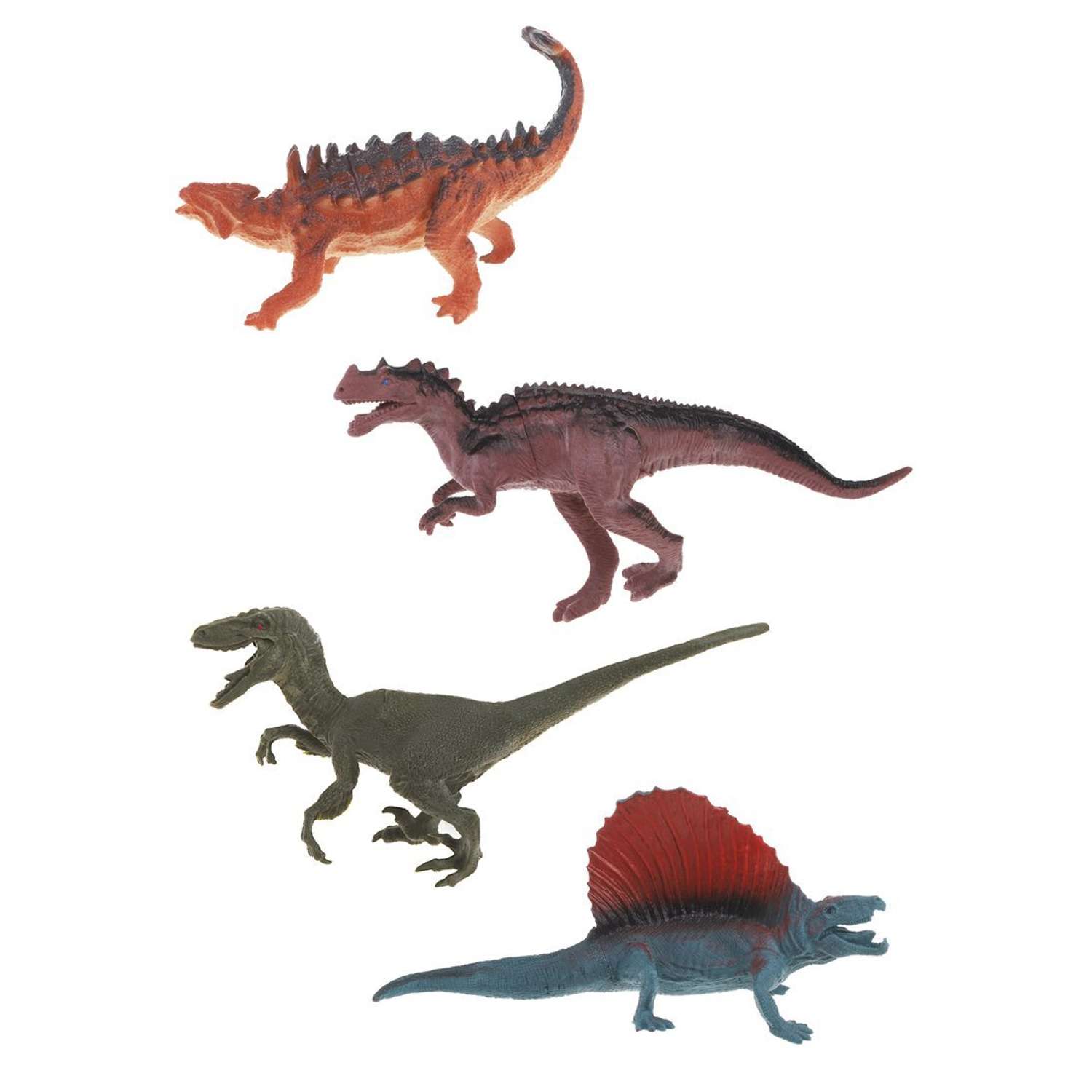 Набор фигурок Динозавры Наша Игрушка 4 шт для увлекательной игры - фото 2