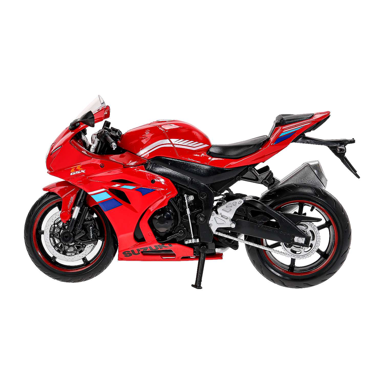 Мотоцикл Технопарк Suzuki Gsx-r1000 1:12 без механизмов 382947 - фото 2