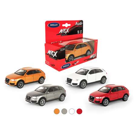 Машинка Welly 1:38 Audi Q3 цвет в ассортименте