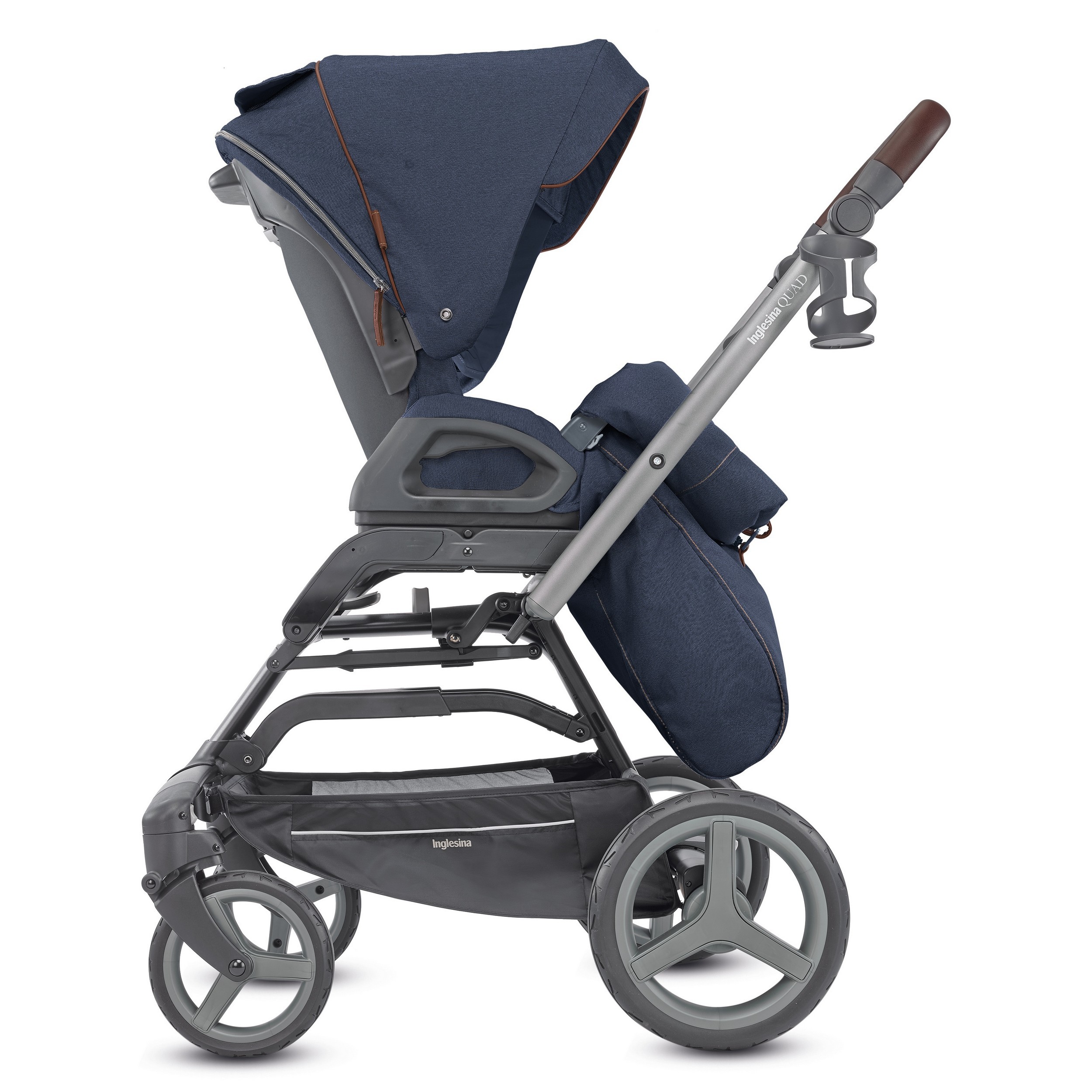 Коляска 2в1 Inglesina Quad System Duo Oxford Blue KA60K0OXB2 - фото 5