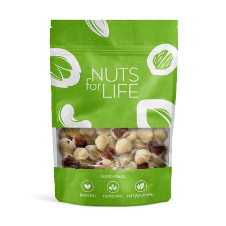 Орехи NUTS for LIFE Фундук обжаренный 100 г