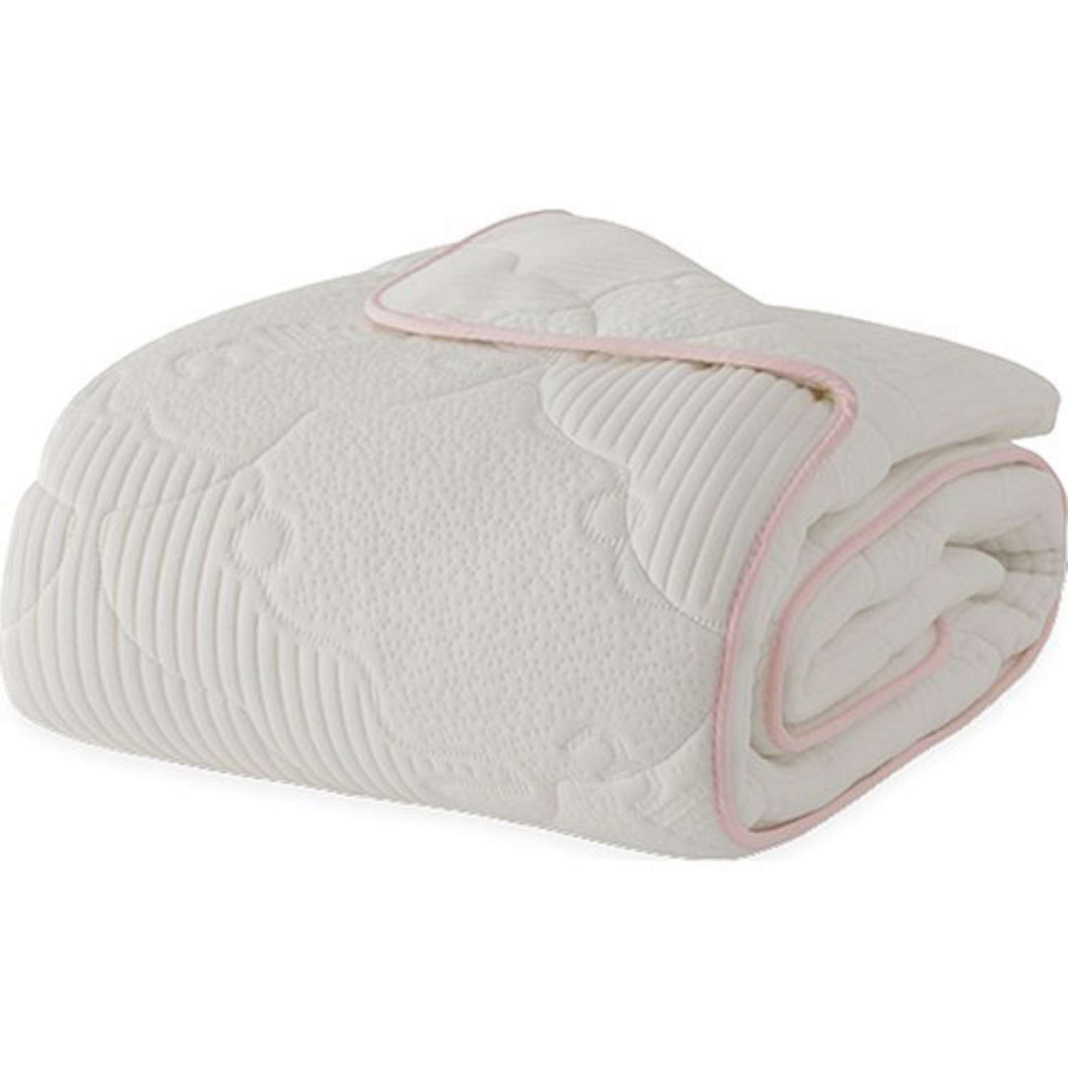 Одеяло детское стеганое Yatas Bedding хлопковое 95x145 см Milky Baby 150 г/м2 - фото 1