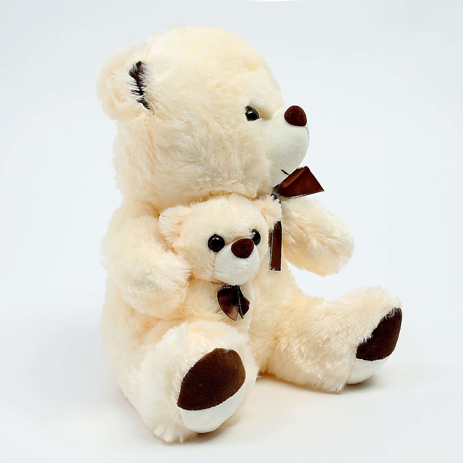 Мягкая игрушка Sima-Land «Медведь с малышом» - фото 2