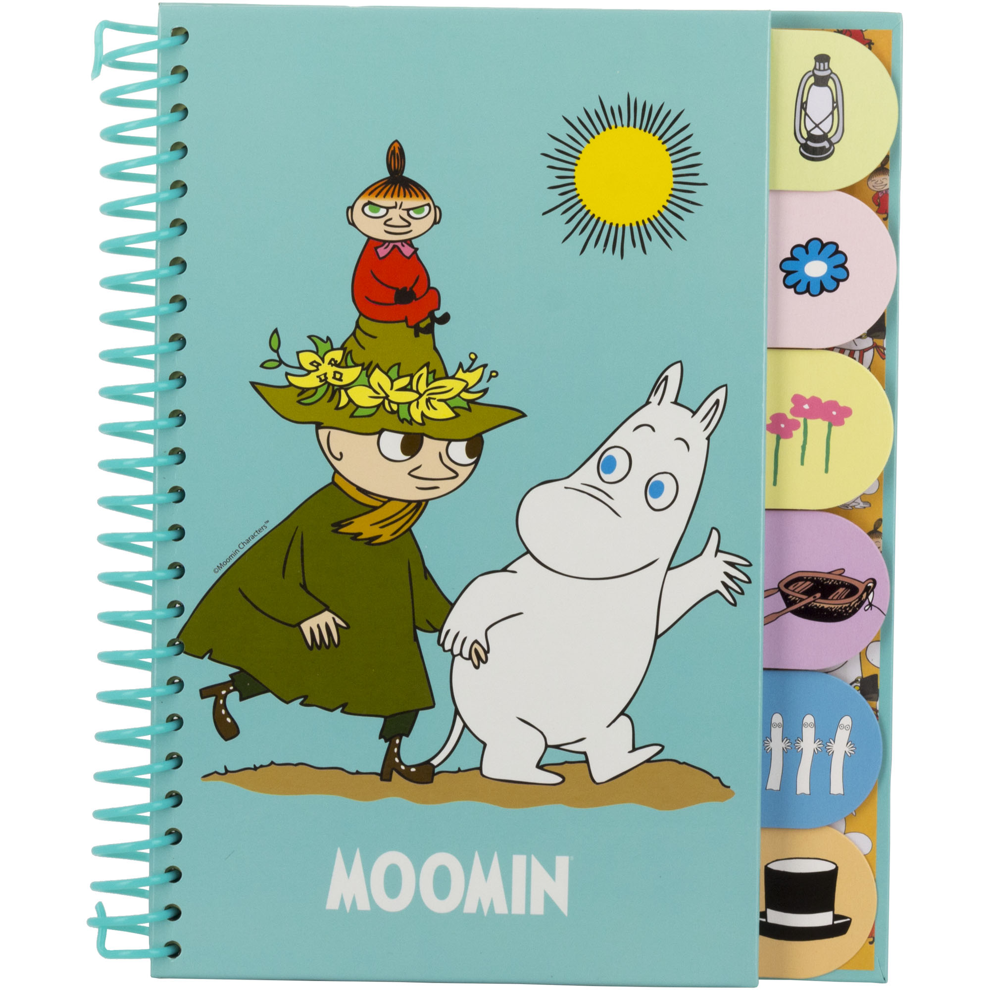 Записная книжка Moomin 60л с 6 разделителями MTIS-UA1-5037 - фото 1