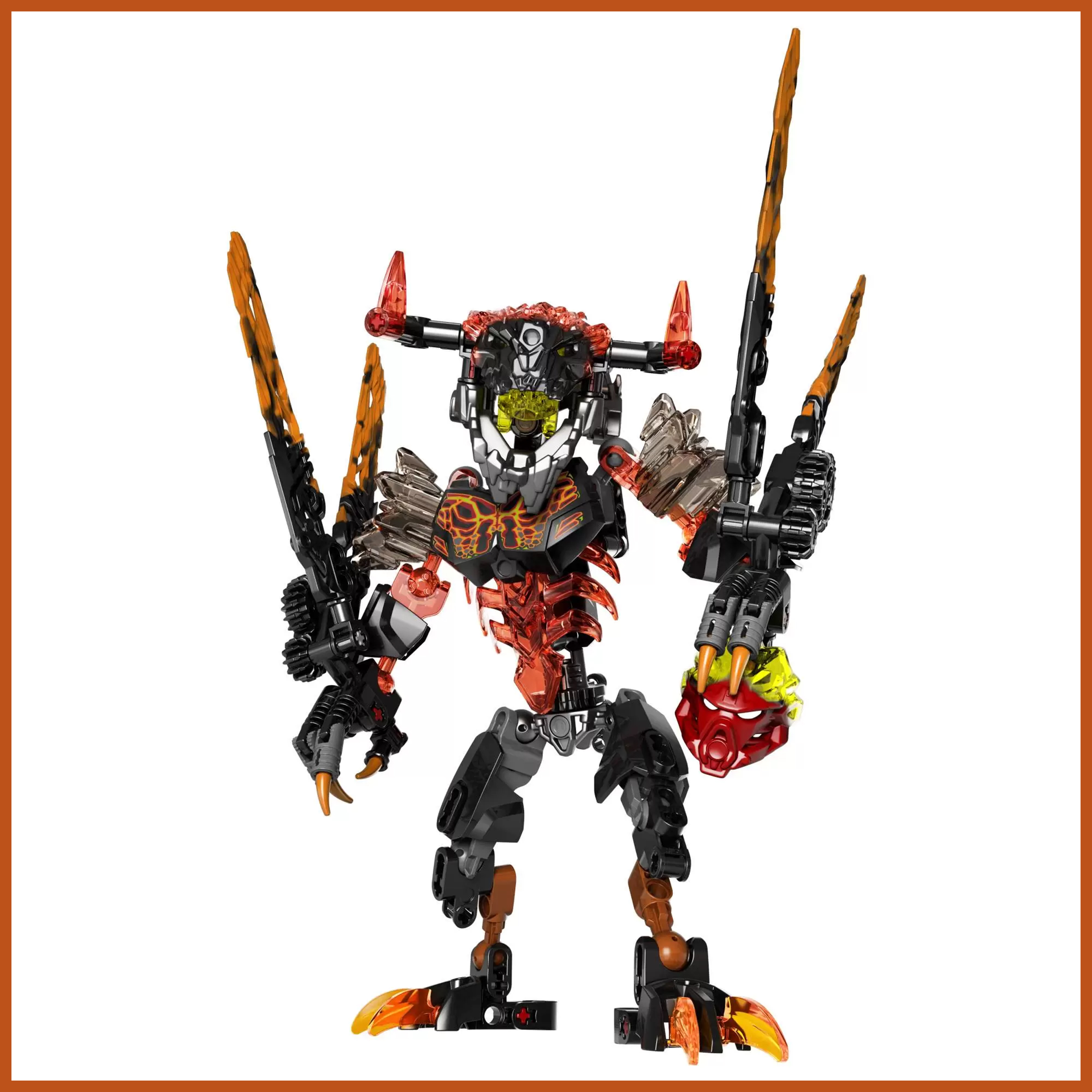 Игрушка LX Конструктор Bionicle Лава монстр 114 деталей - фото 6