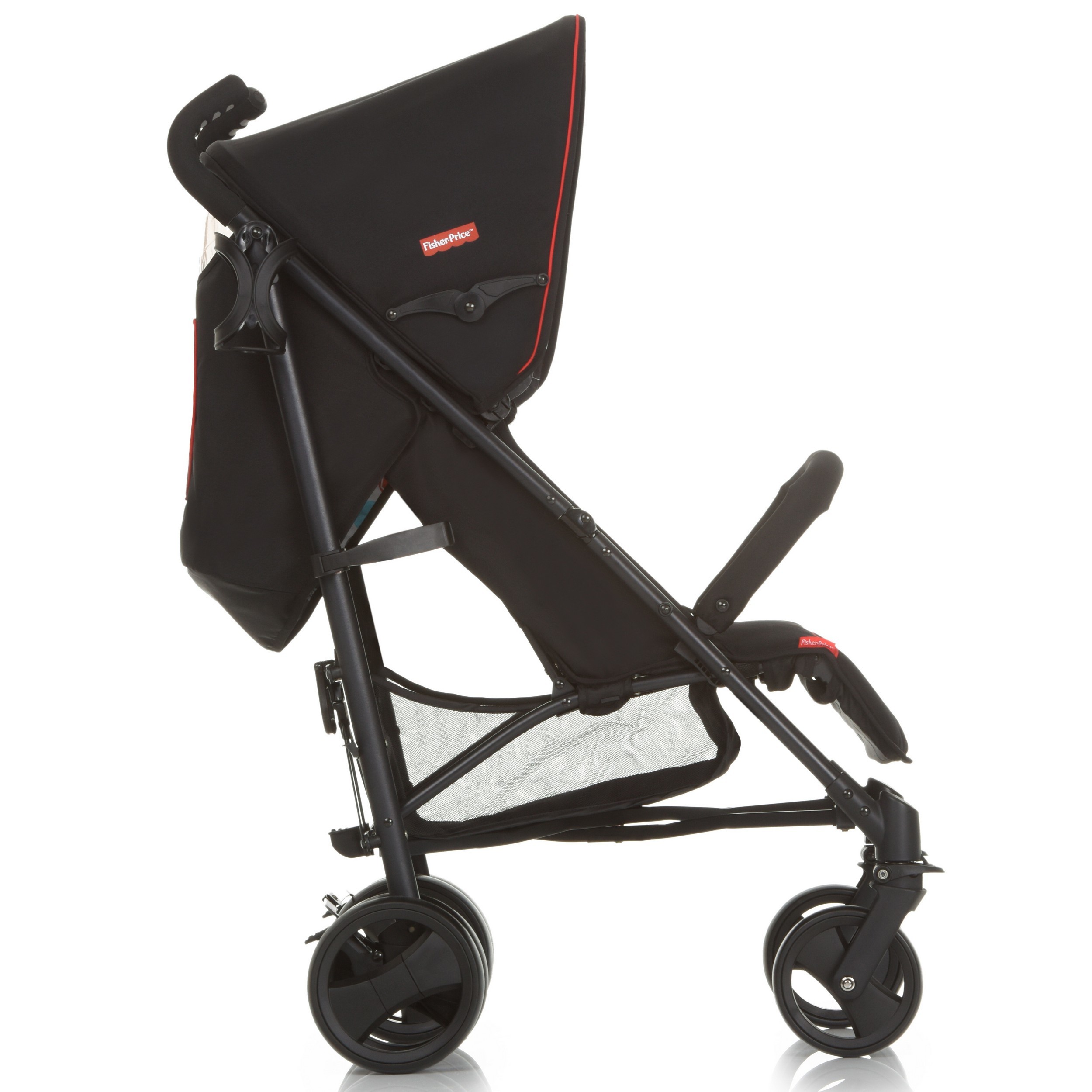 Коляска прогулочная Fisher Price Venice Gumball Black - фото 3