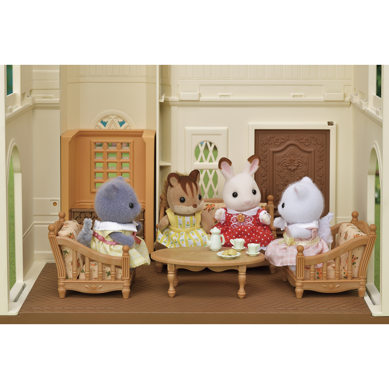 Набор Sylvanian Families Трехэтажный дом с флюгером 5400 - фото 14