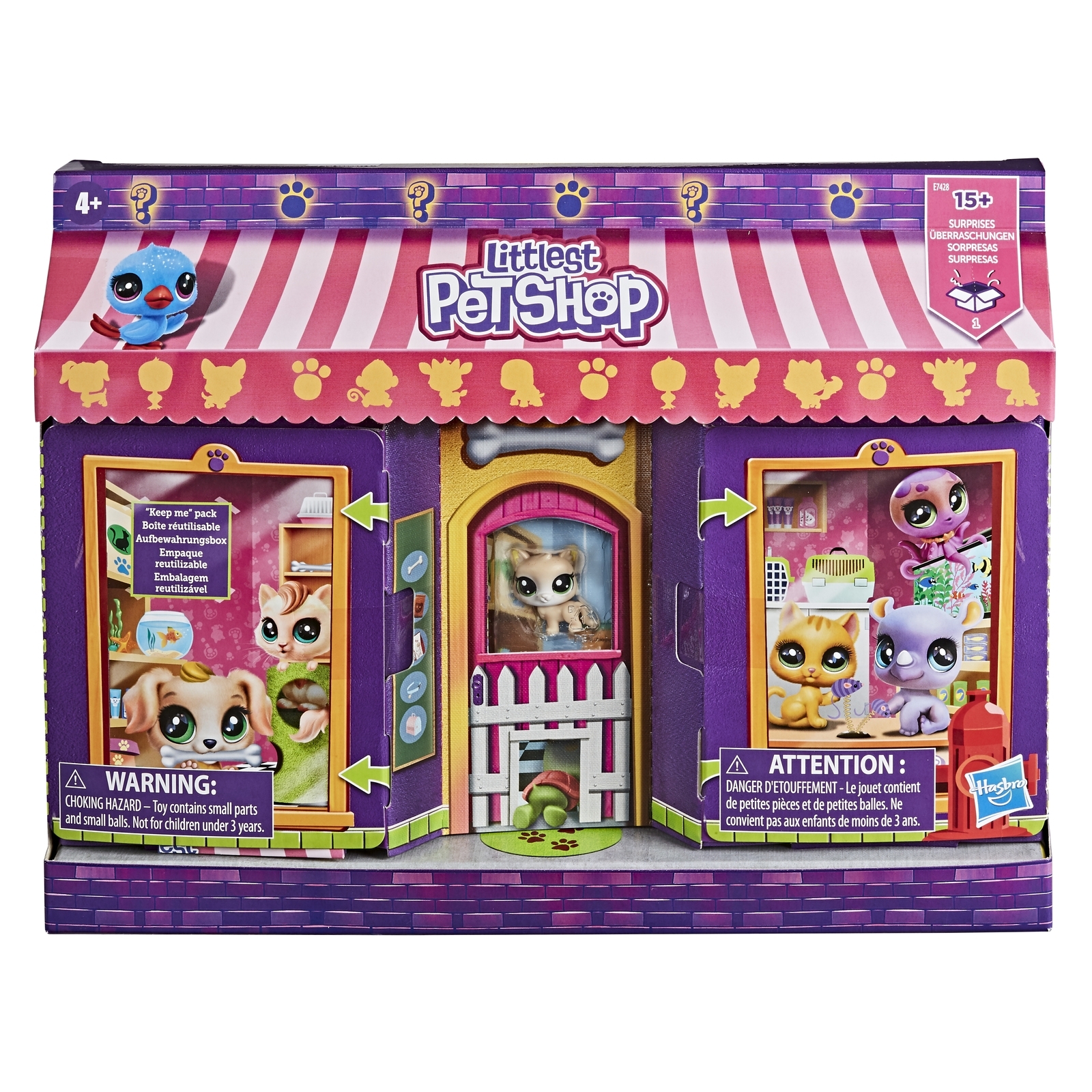 Набор игровой Littlest Pet Shop Большой магазин петов E74285L0 купить по  цене 1499 ₽ в интернет-магазине Детский мир