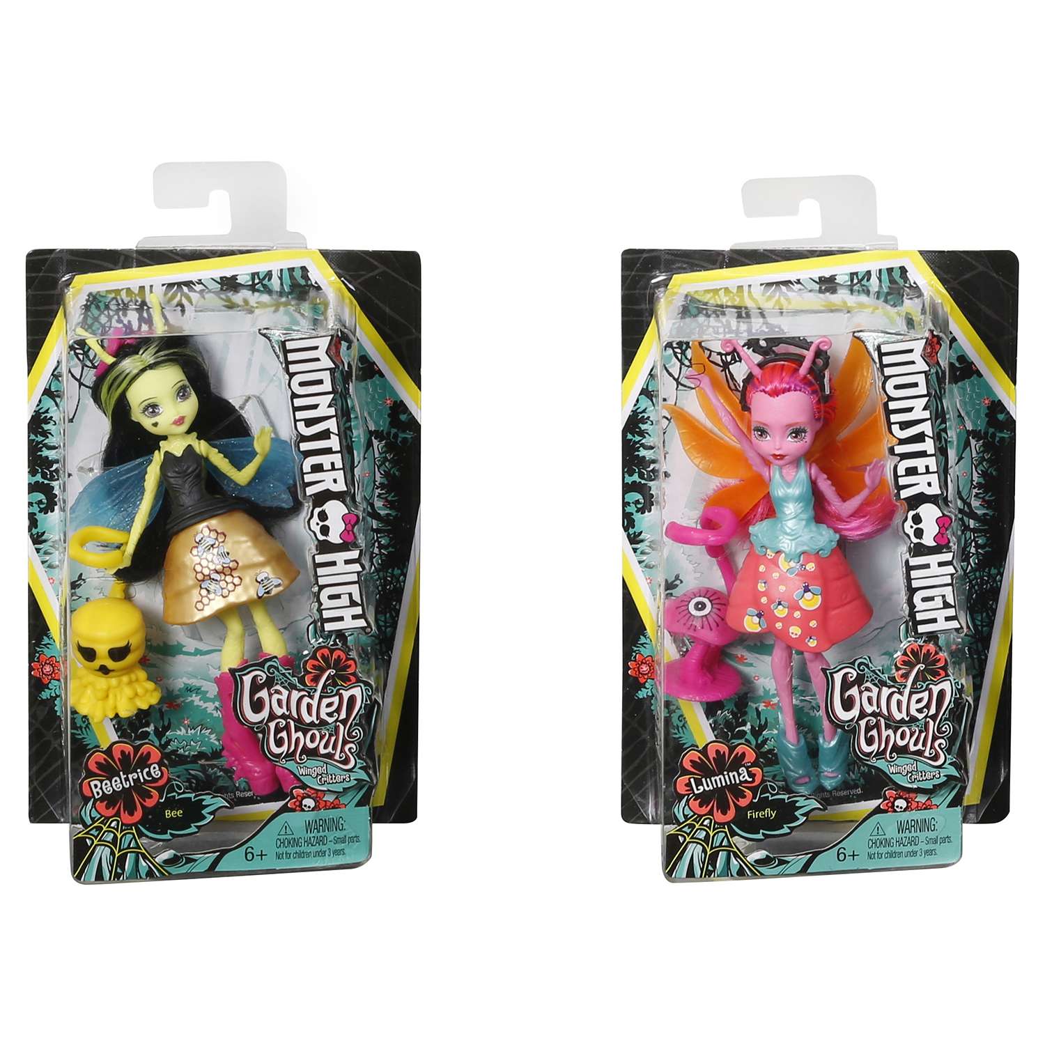 Мини-кукла Monster High Цветочные монстрики с питомцами в ассортименте FCV47 - фото 2
