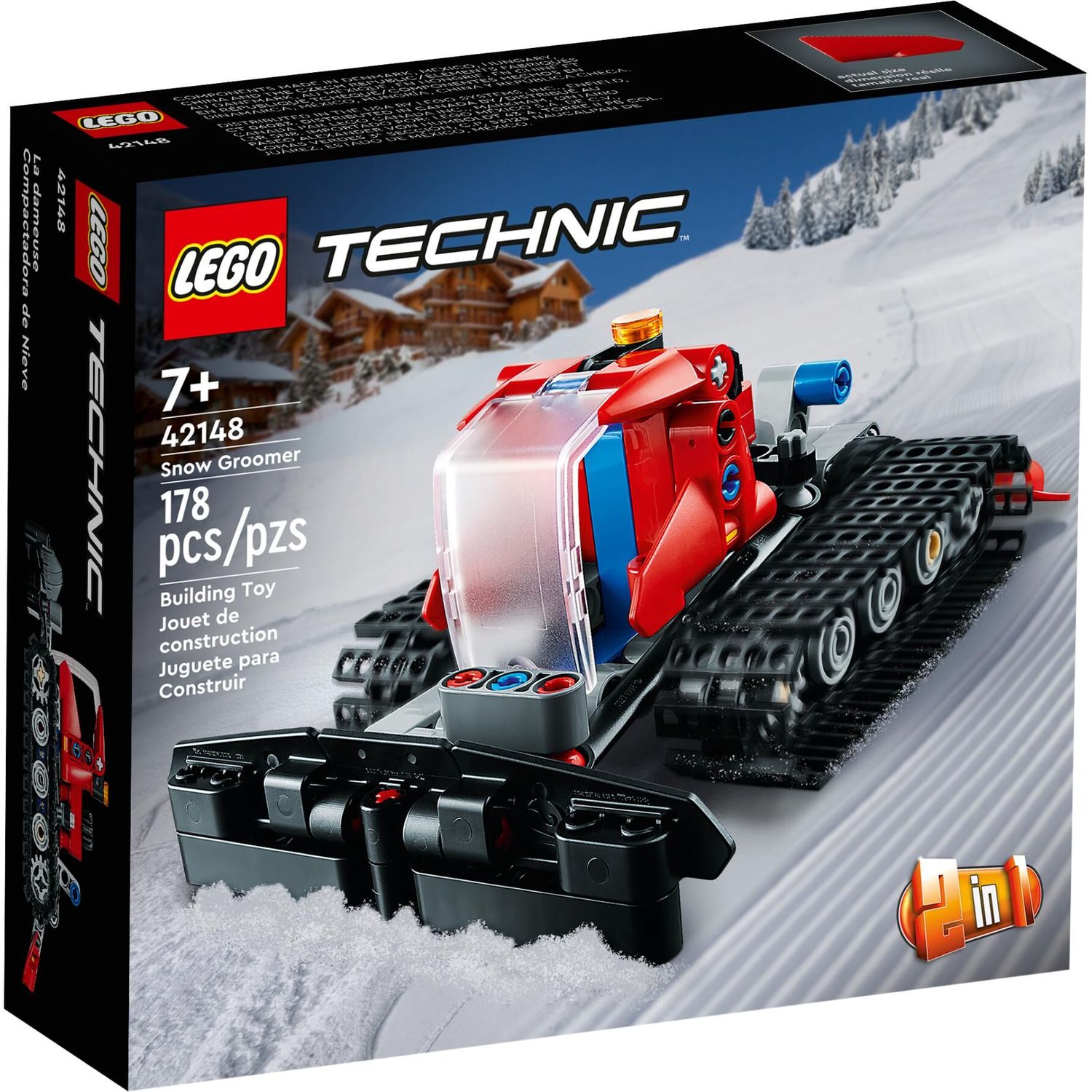 Конструктор LEGO Снегоуборщик Техник 42148 купить по цене 1099 ₽ в  интернет-магазине Детский мир