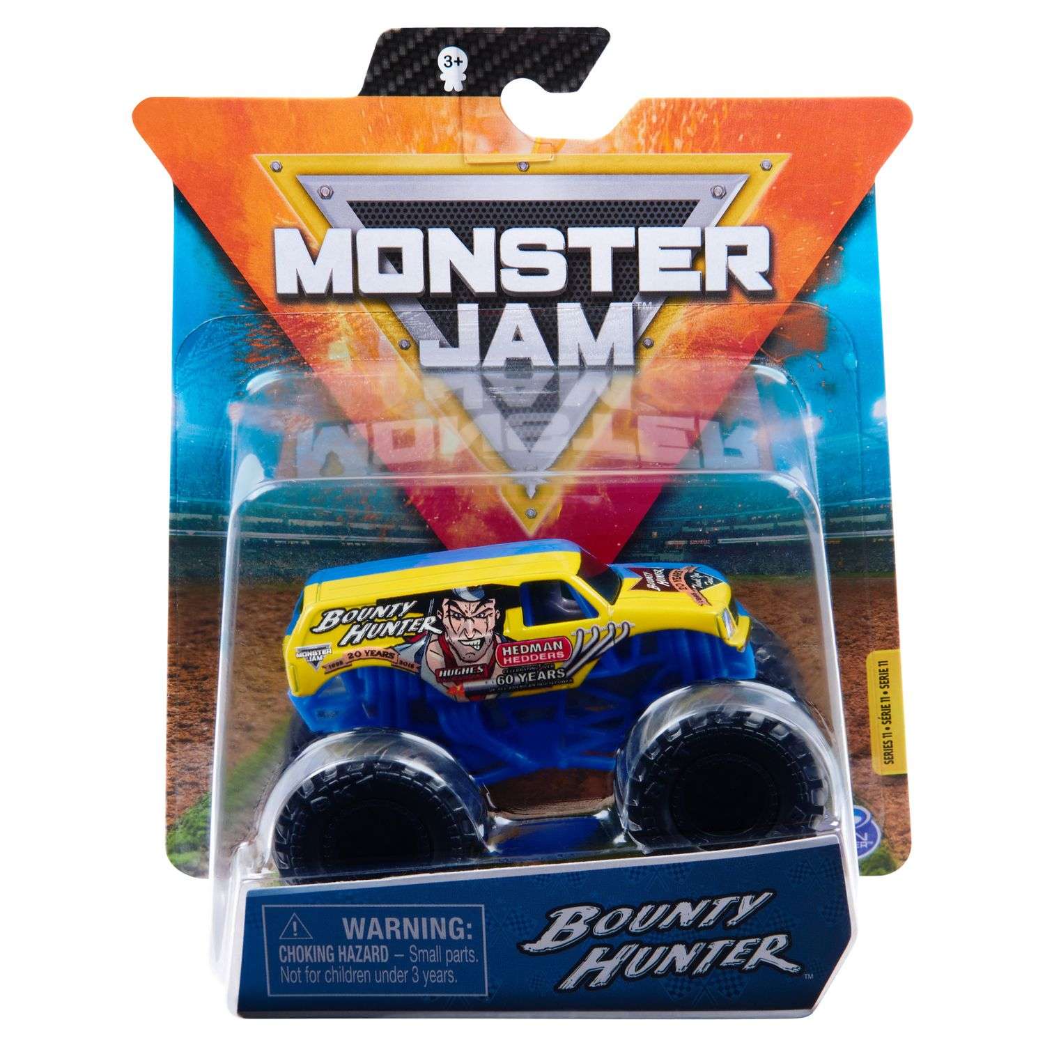 Машинка Monster Jam 1:64 Bounty Hunter 6044941/20123296 6044941 - фото 2