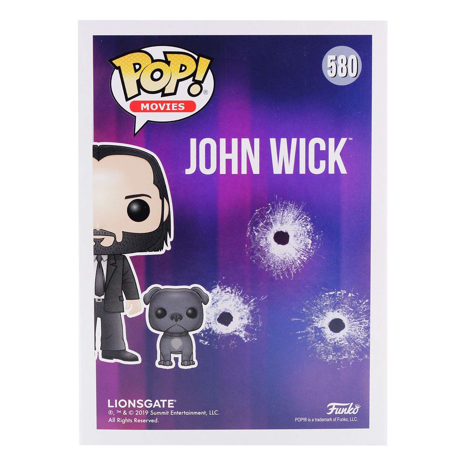 John wick with store dog funko pop