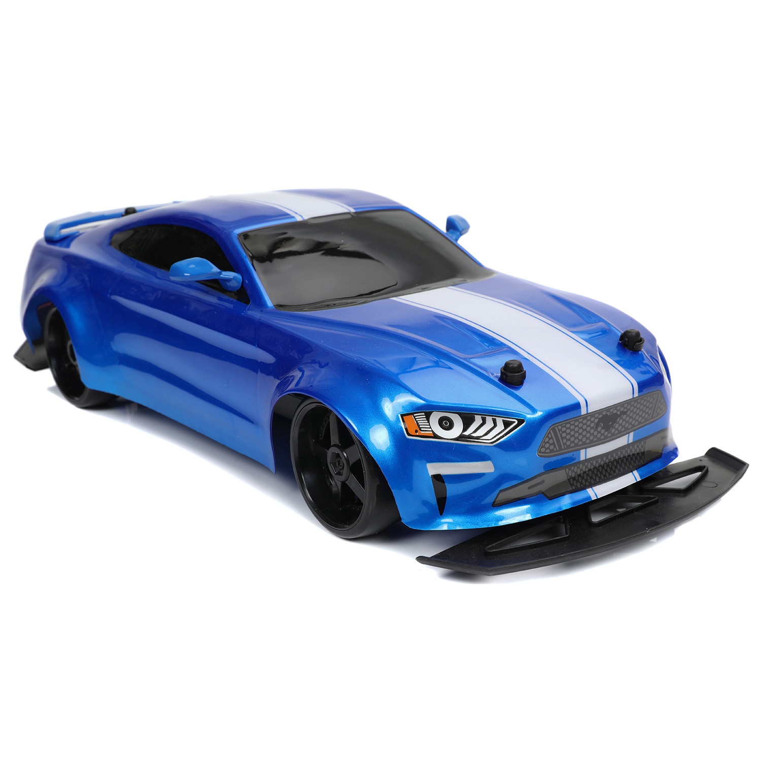 Машина радиоуправляемая Jada Fast and Furious 1:10 Ford Mustang 2018 Синяя 32140 ТоуR89 - фото 5