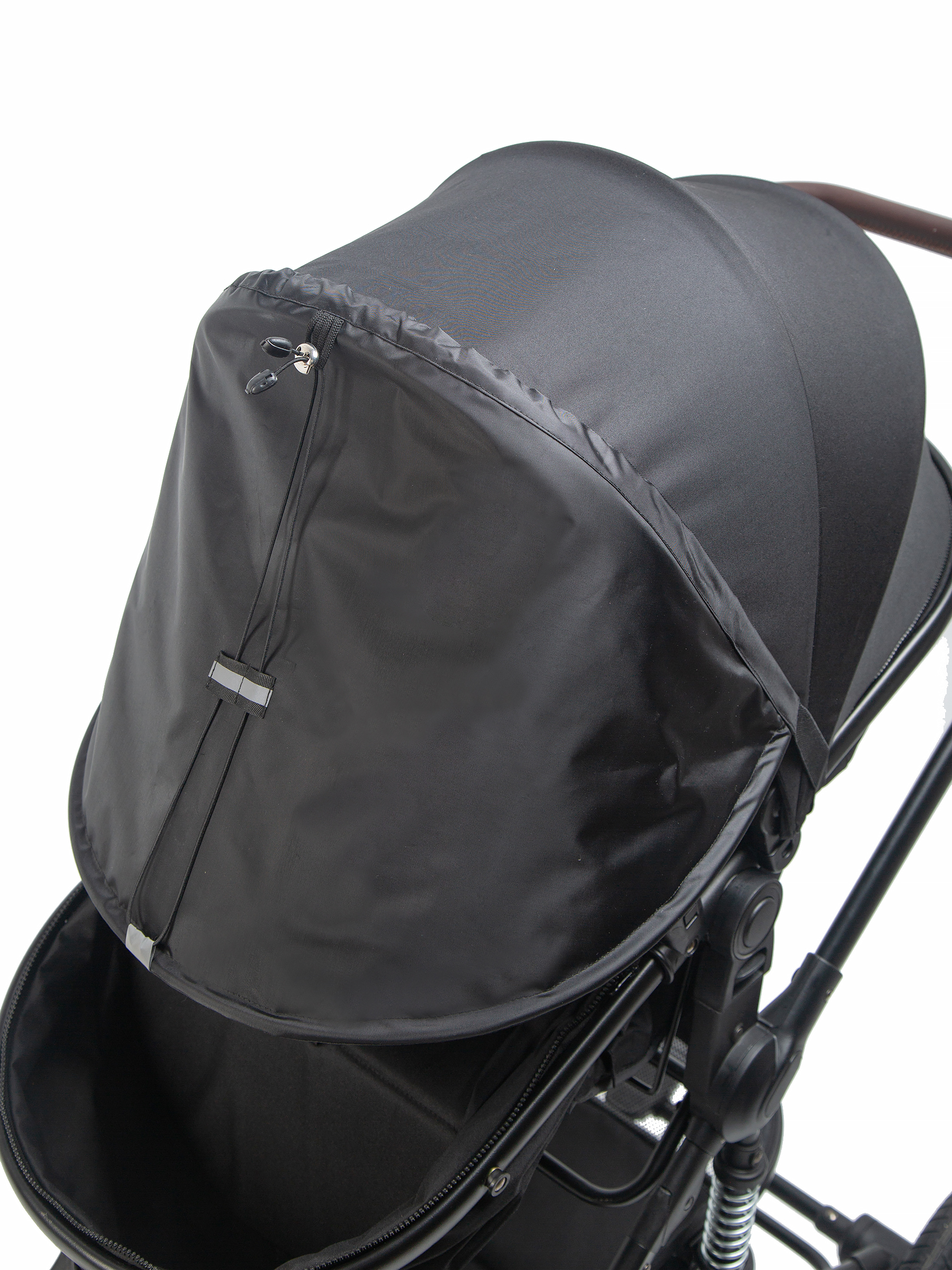 Козырек для коляски от солнца StrollerAcss для всех моделей SA33/Черный - фото 2